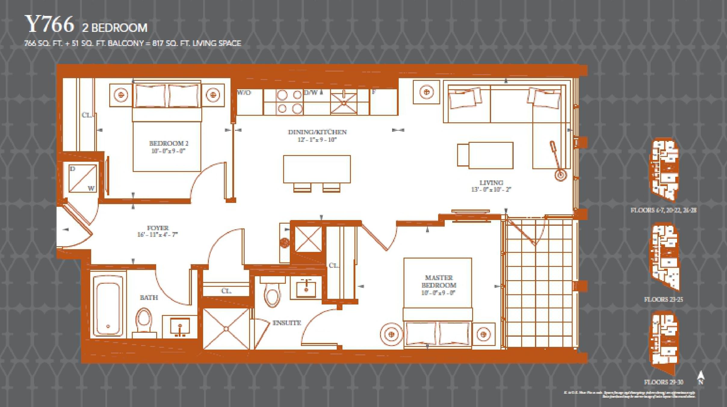 Y766 floor plan