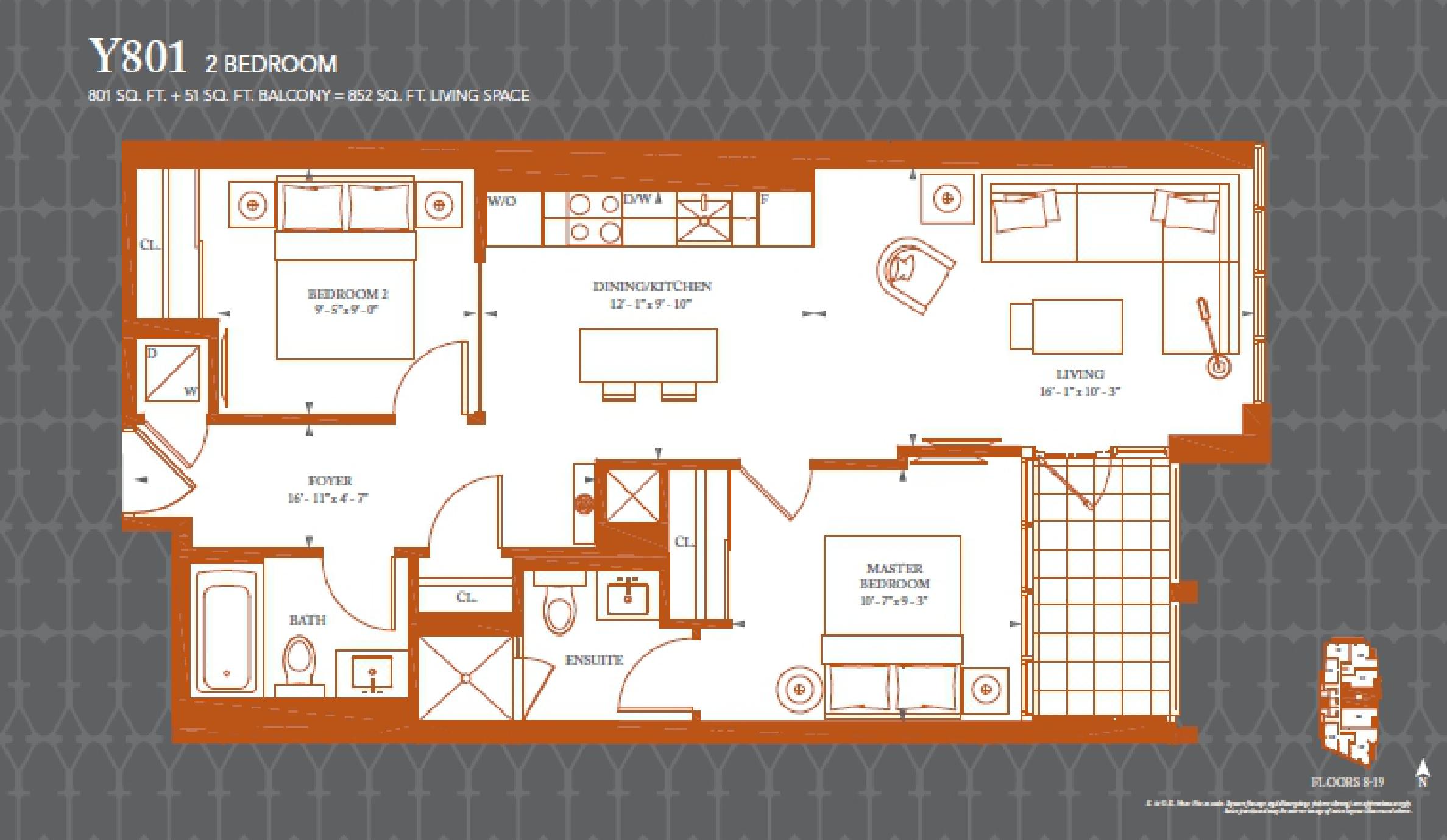 Y801 floor plan