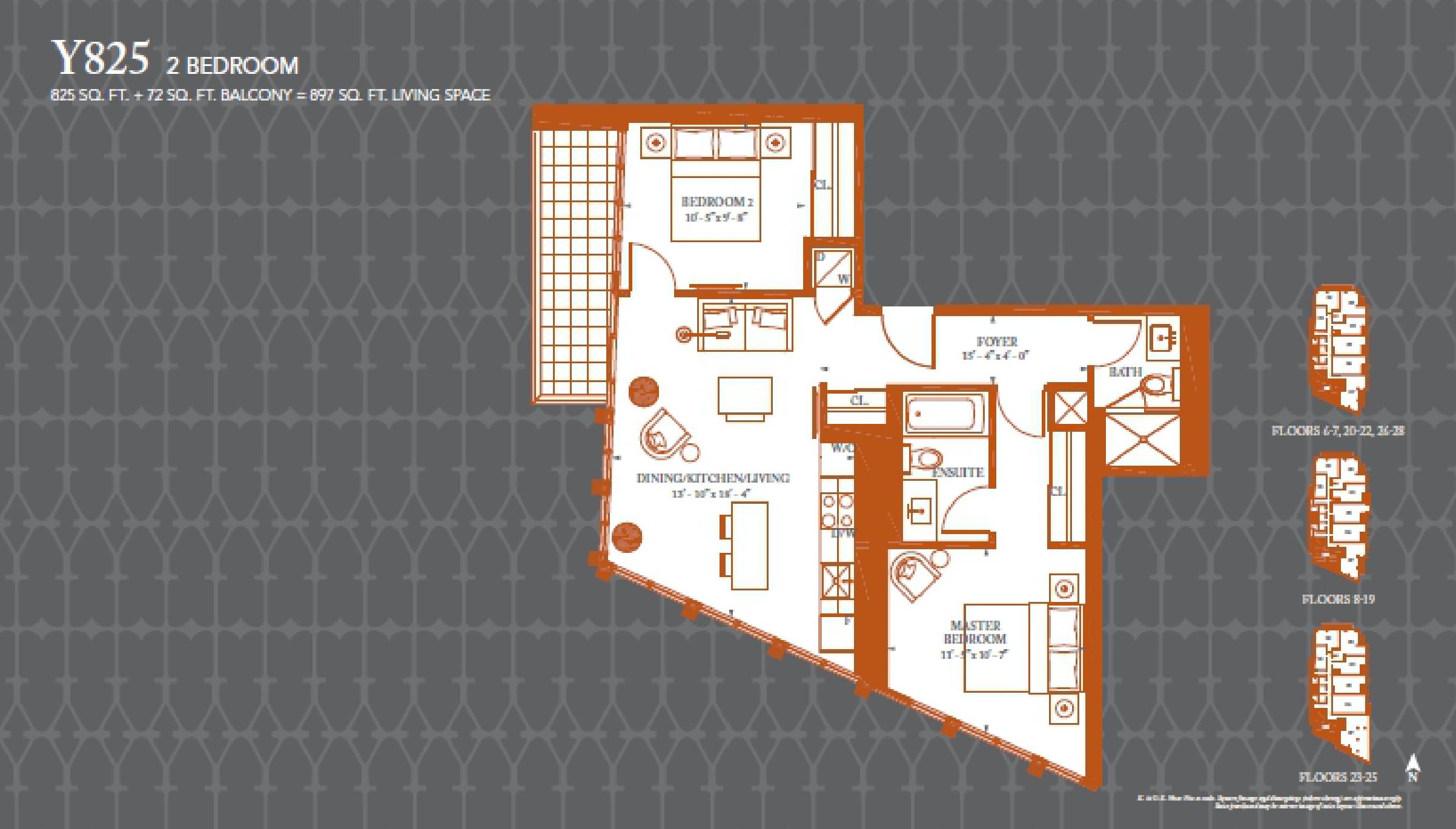 Y825 floor plan