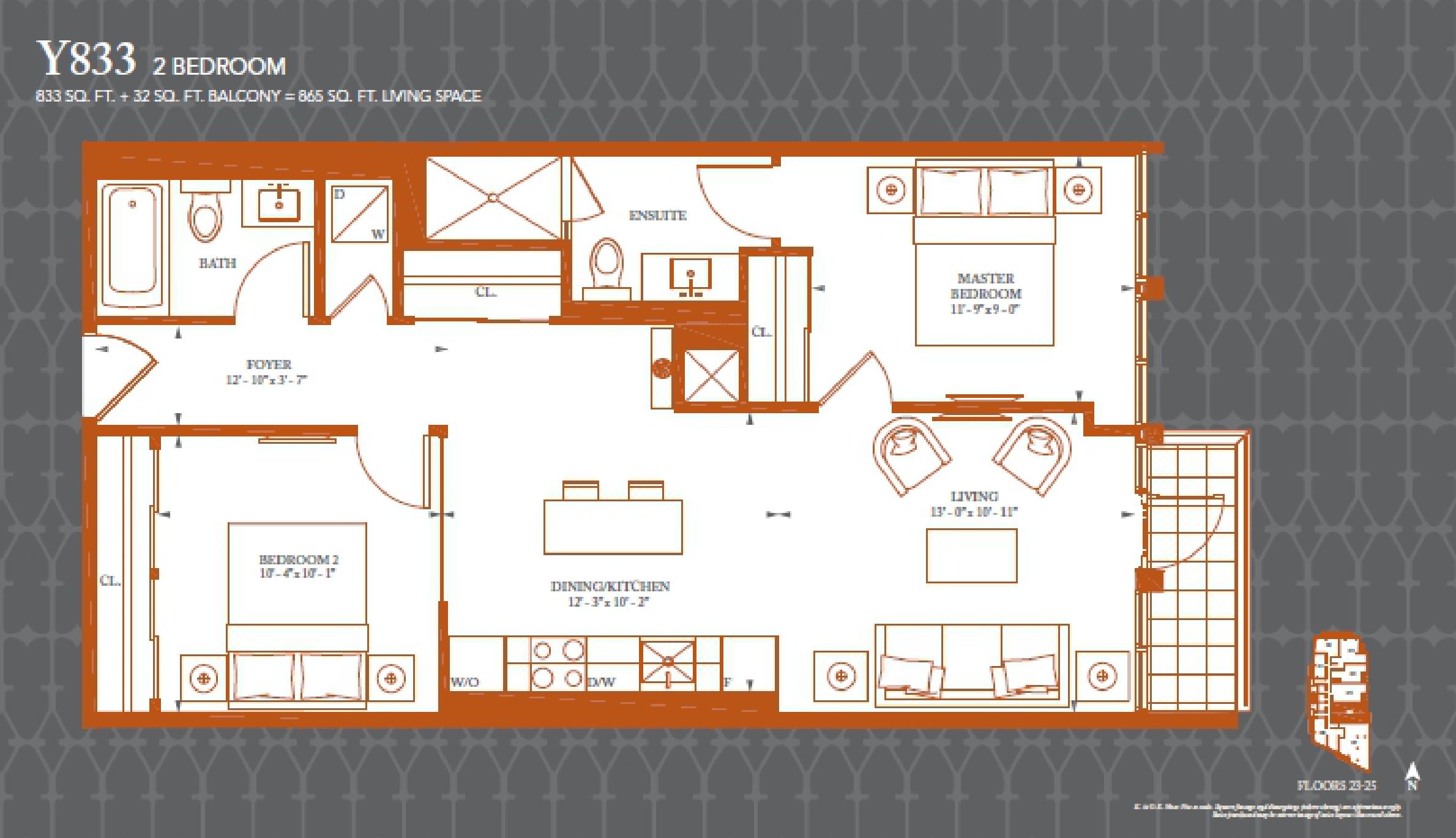 Y833 floor plan