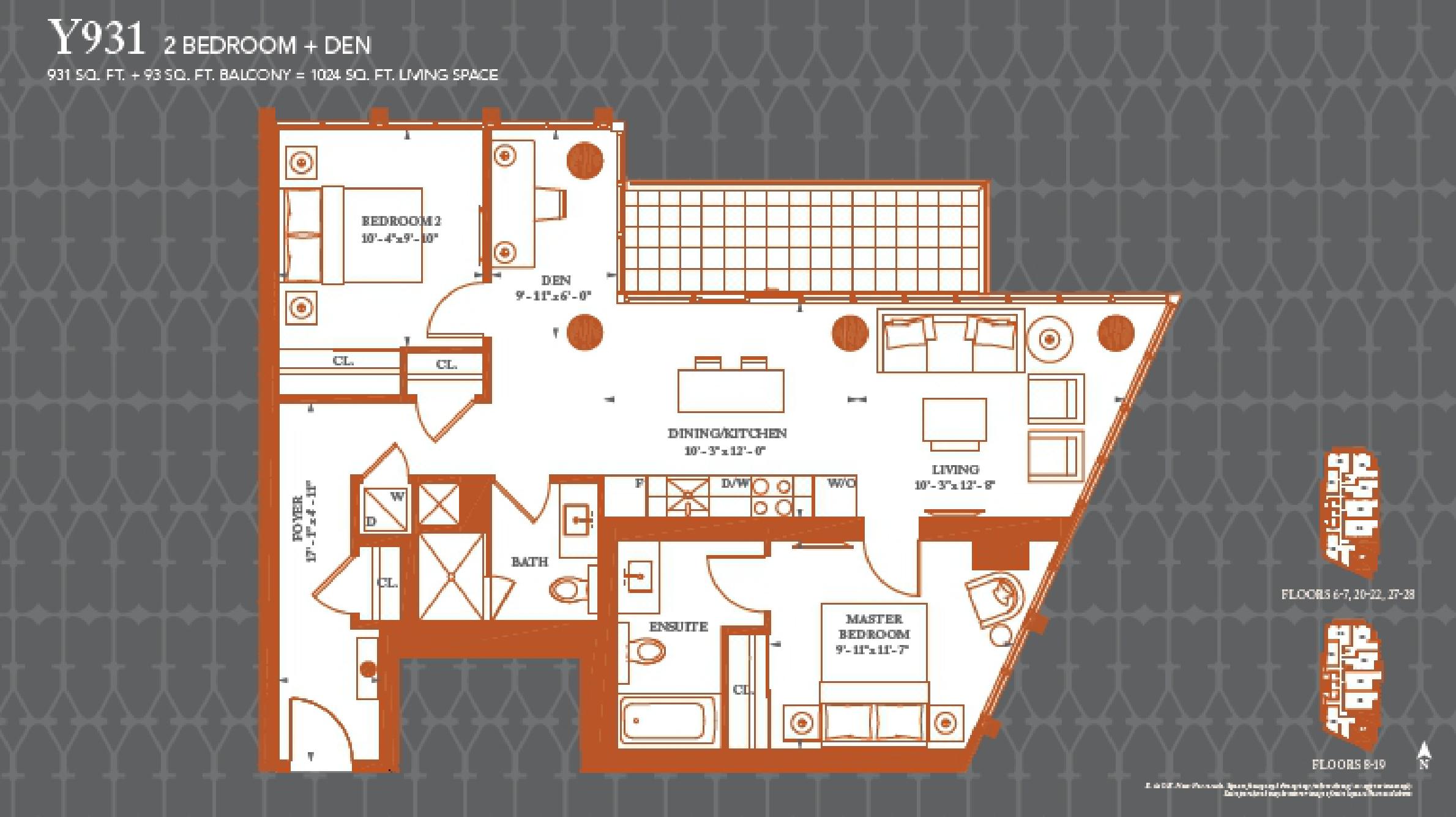 Y931 floor plan