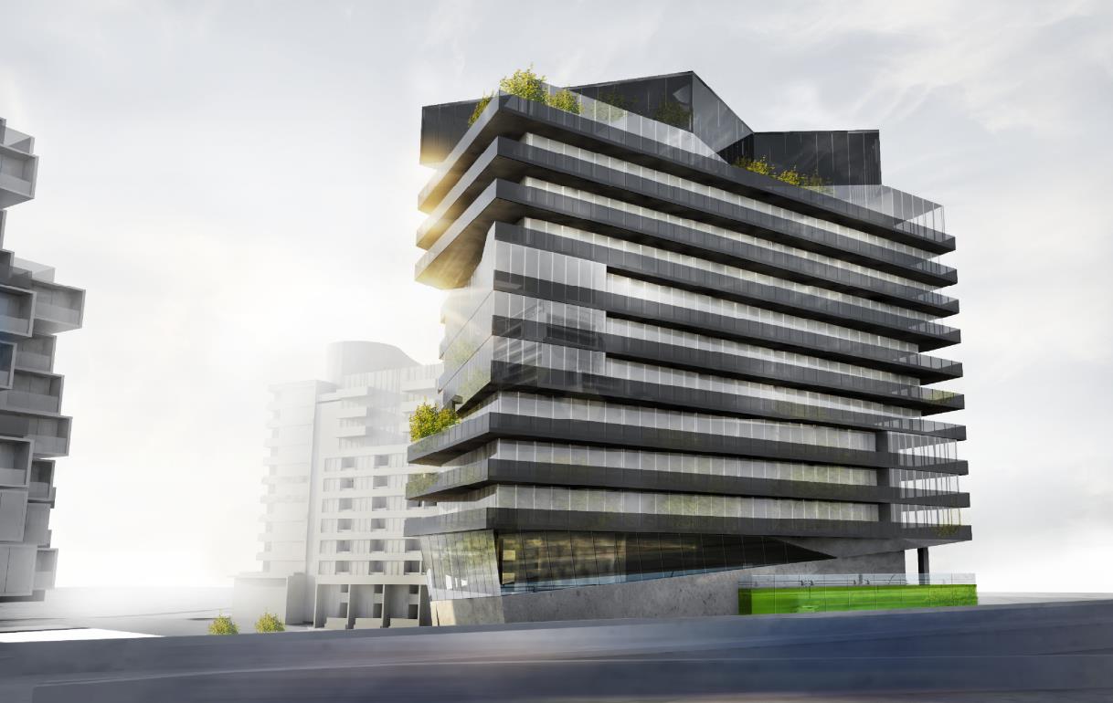 Harris Square in Toronto — rendering 3