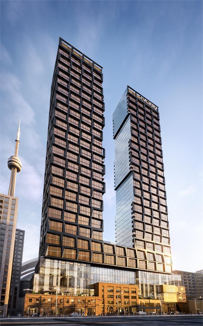 Nobu Residences Toronto in Toronto — rendering 2