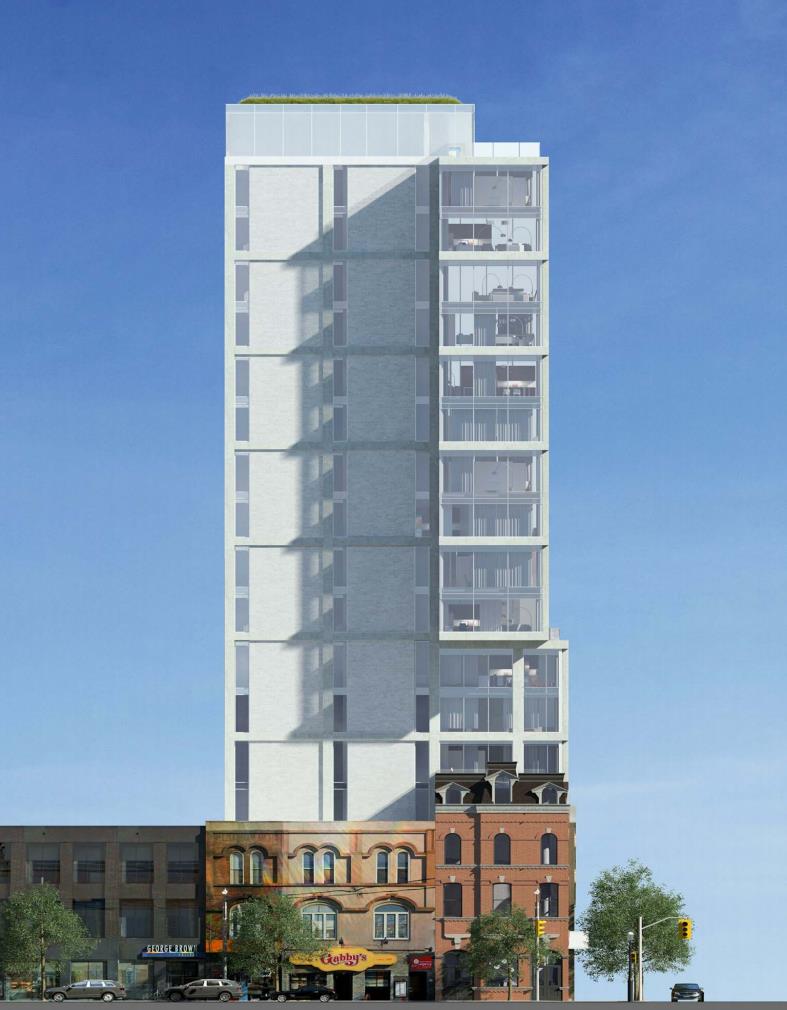 187 King Street East in Toronto — rendering 3