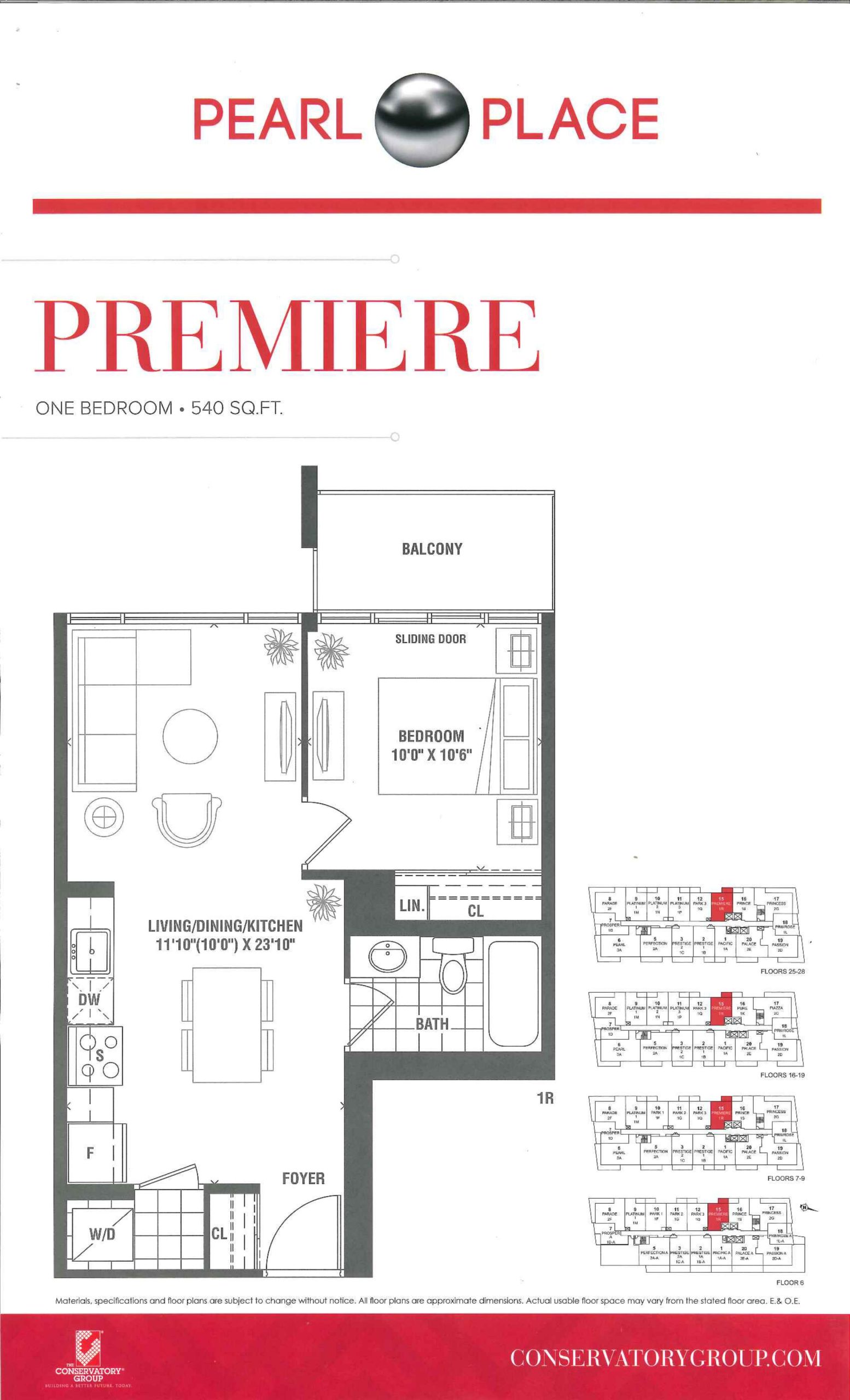 Premiere floor plan