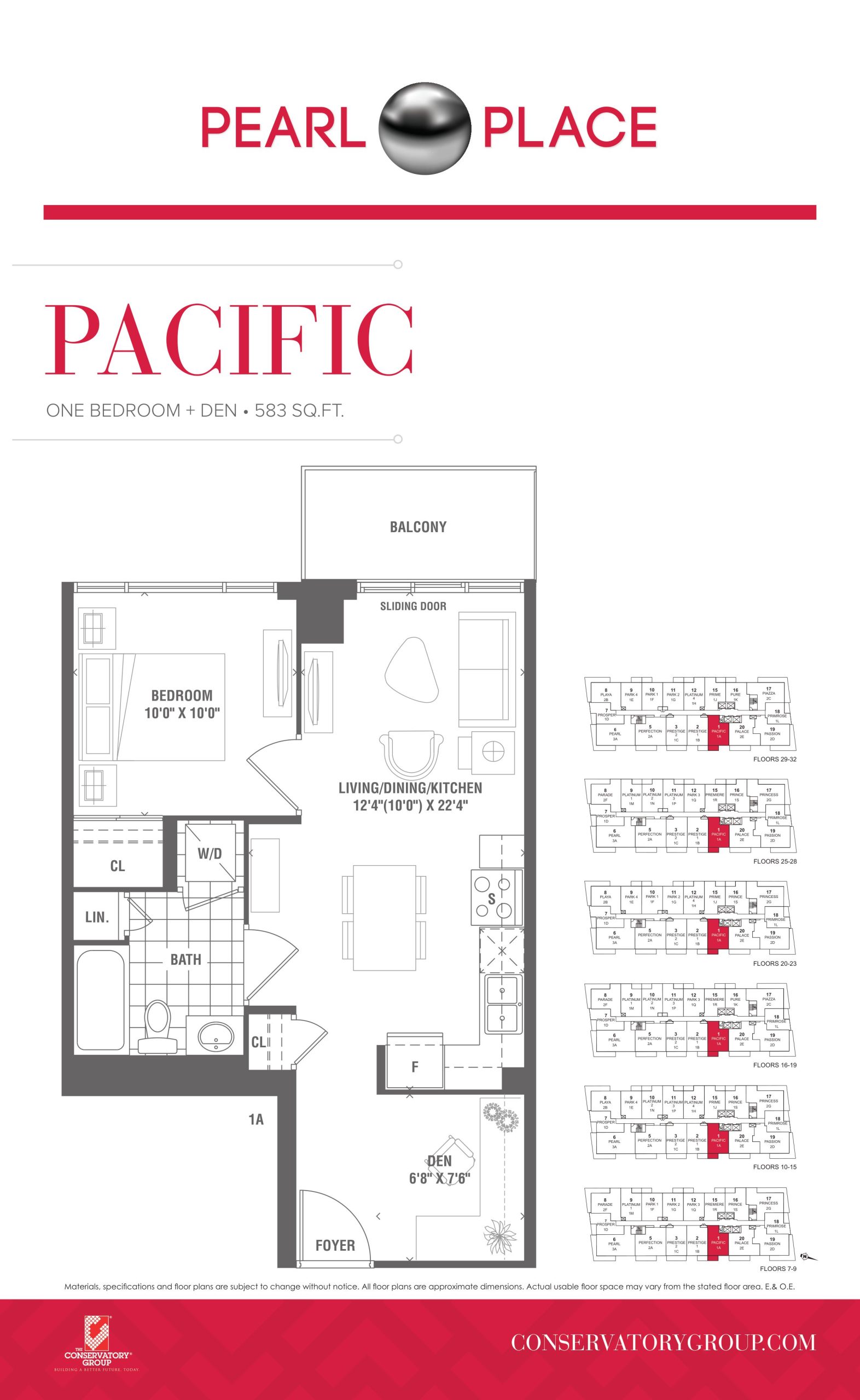 Pacific floor plan