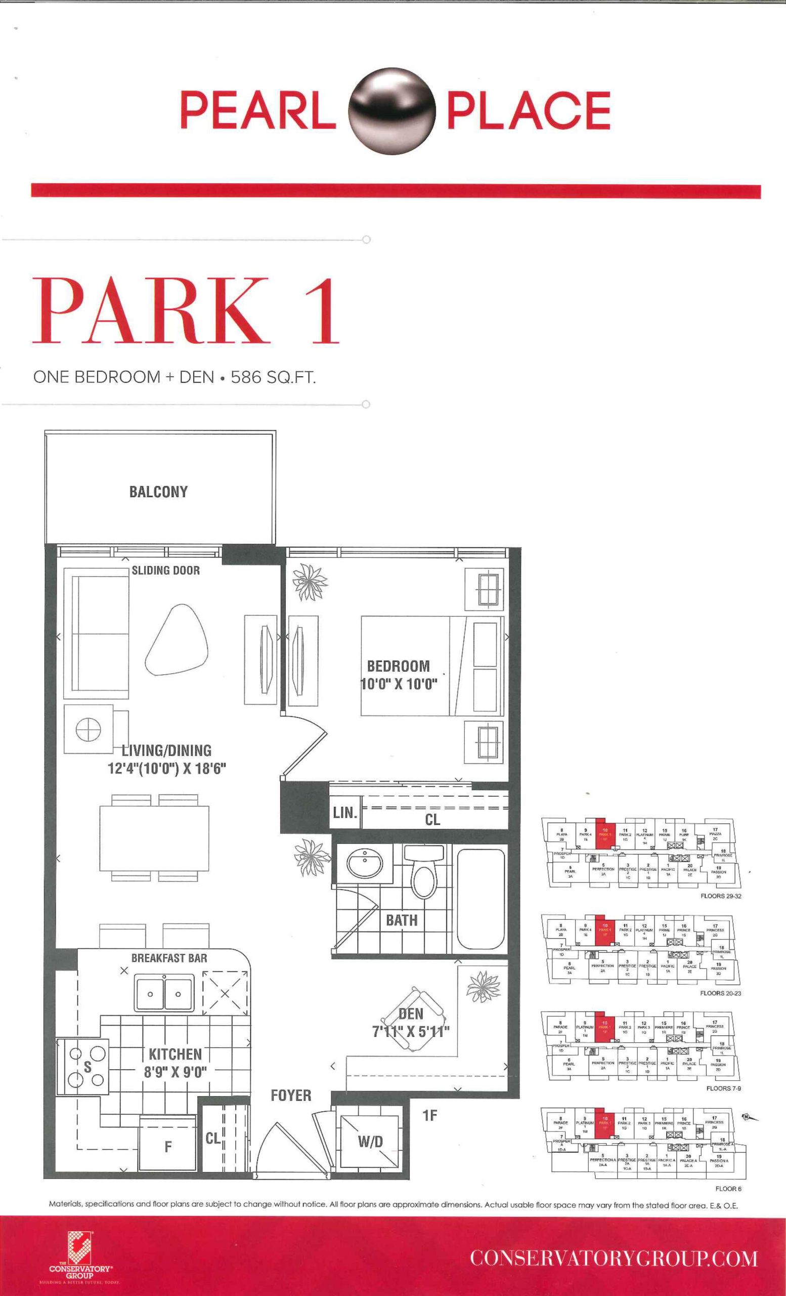 Park 1 floor plan