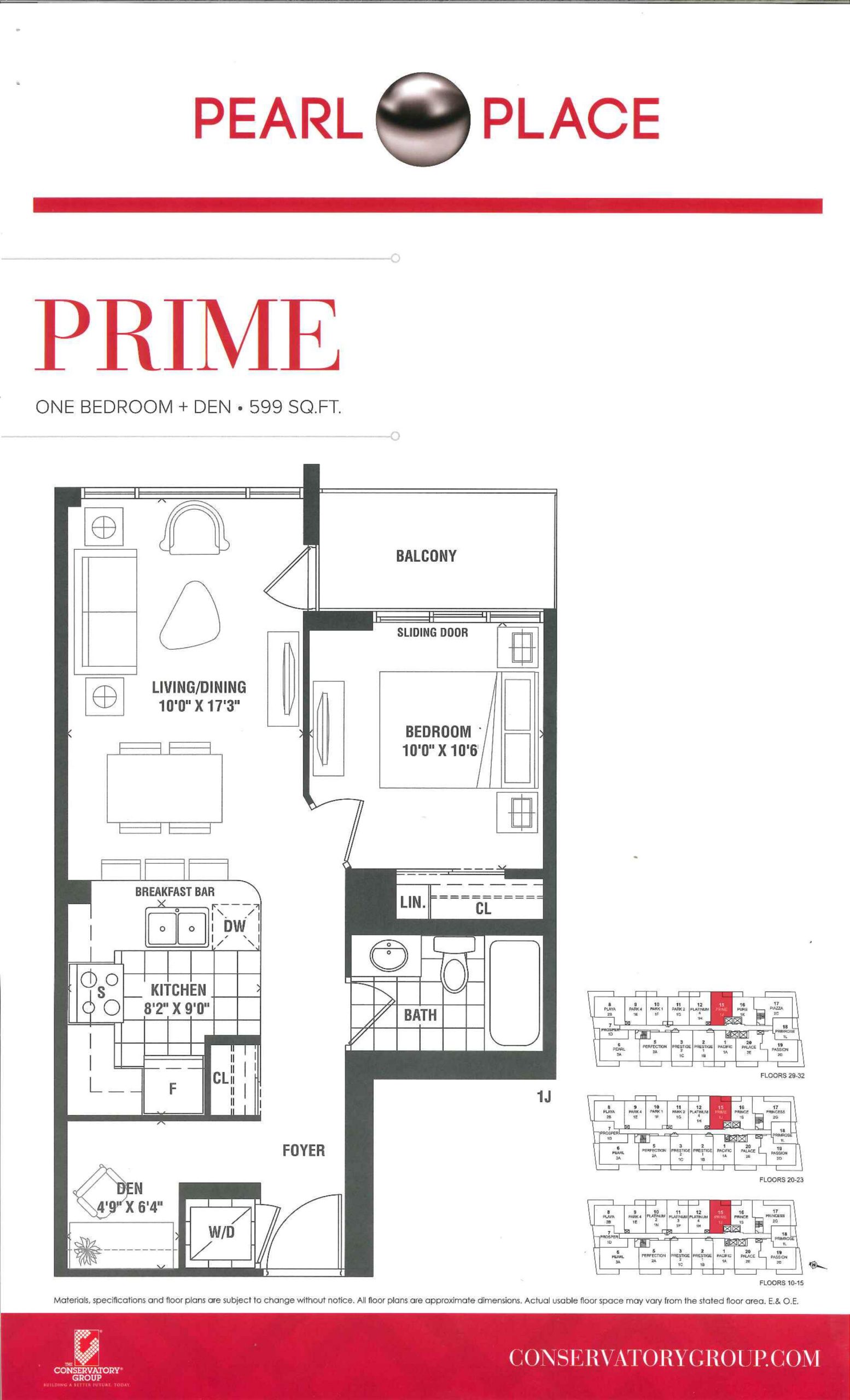 Prime floor plan