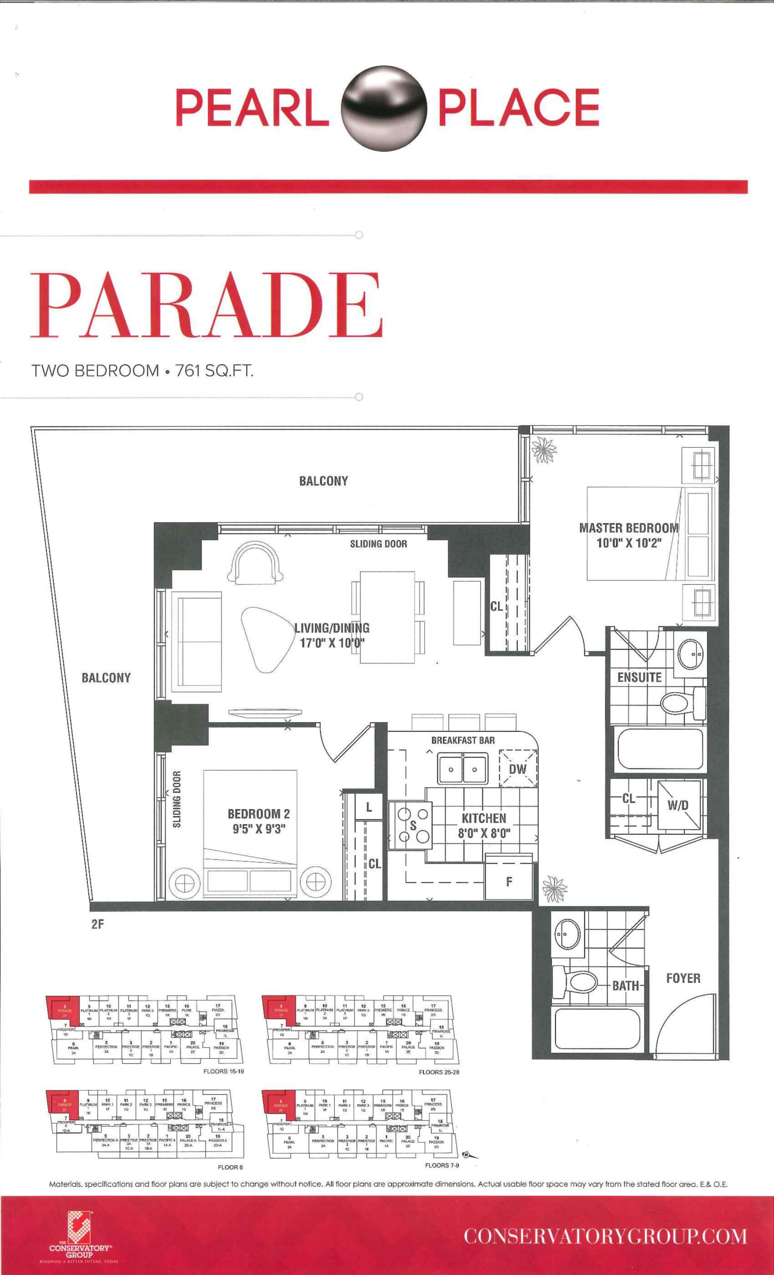 Parade floor plan