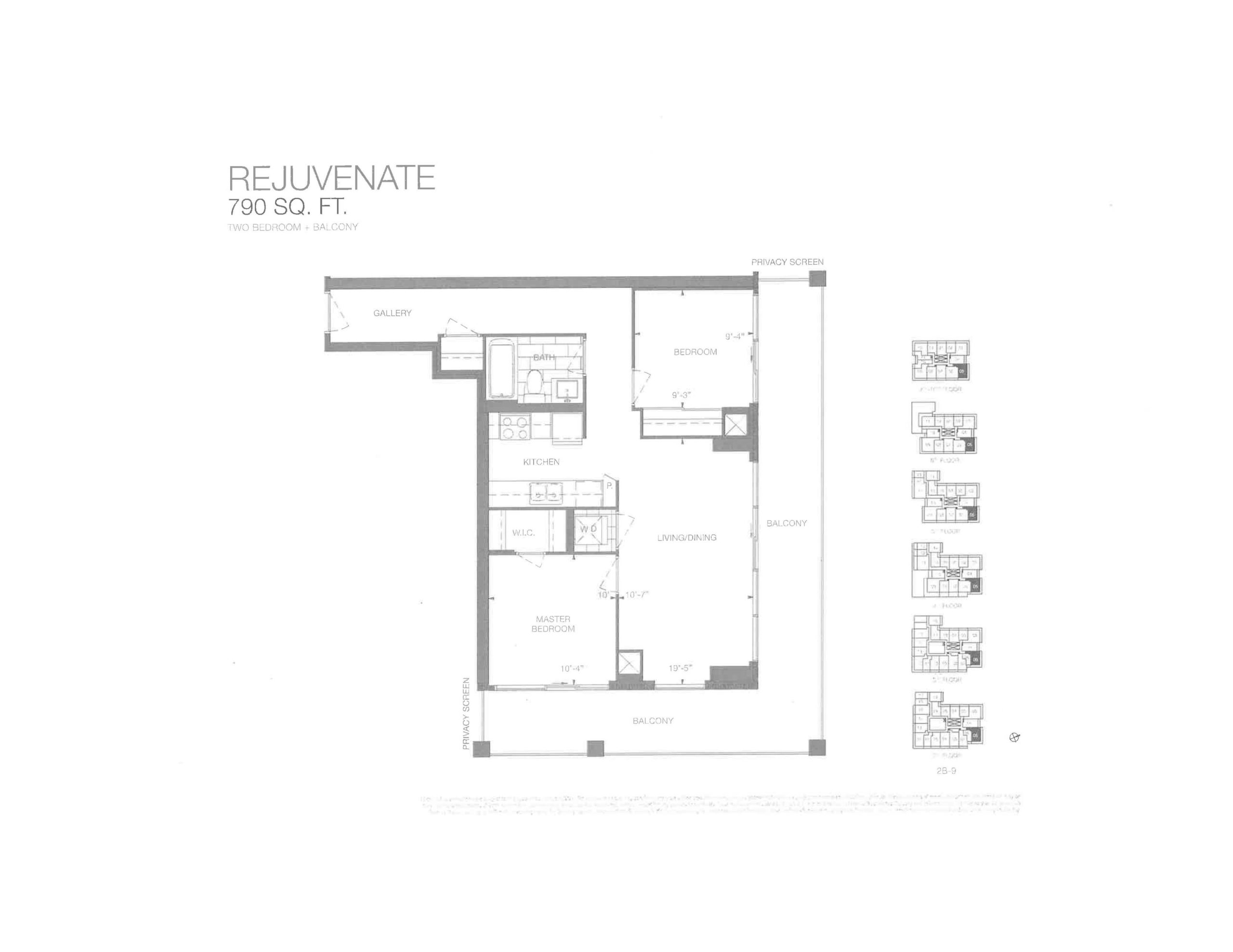 Rejuvenate floor plan