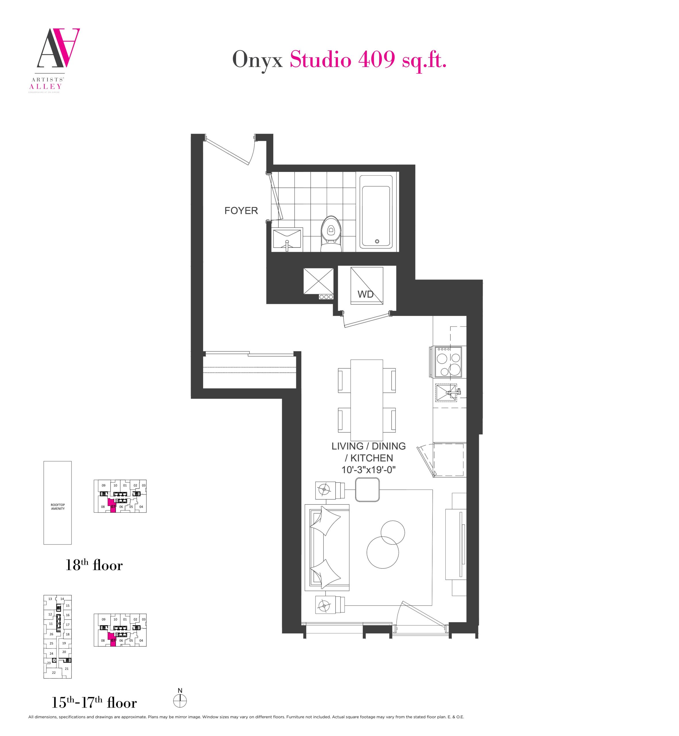 Onyx floor plan