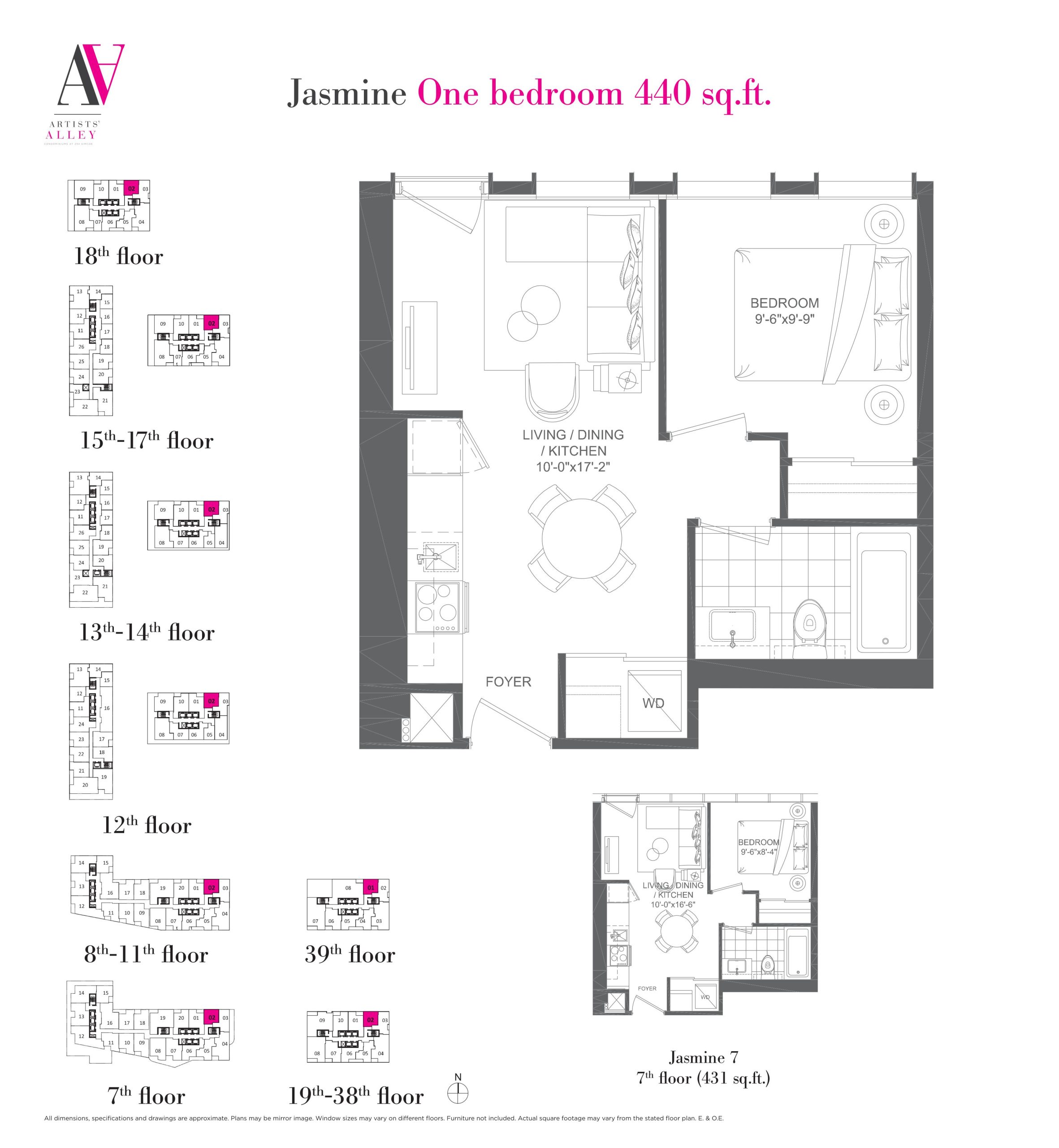 Jasmine floor plan