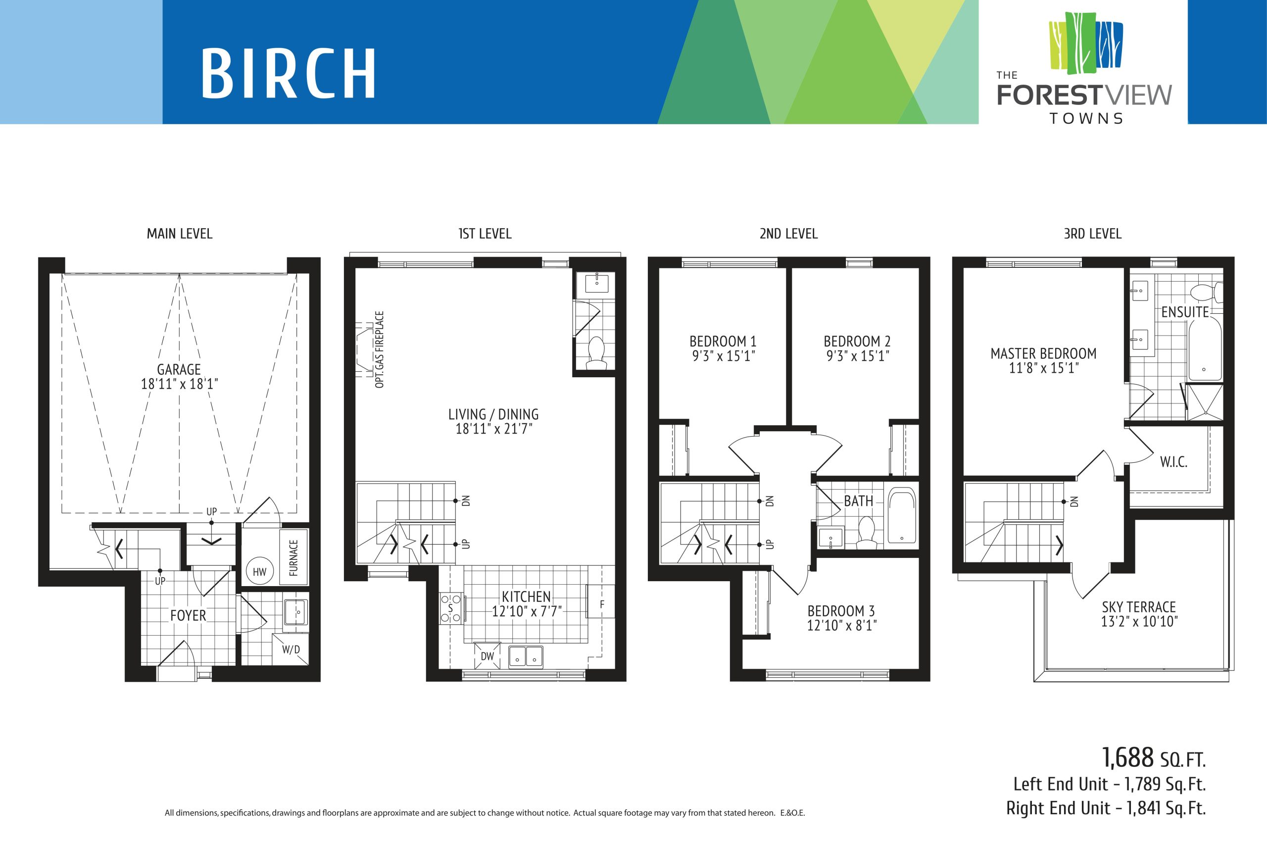 Birch floor plan