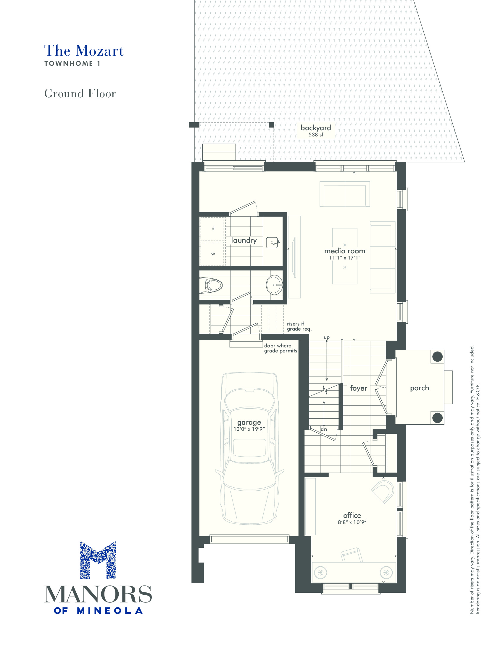 The Mozart floor plan