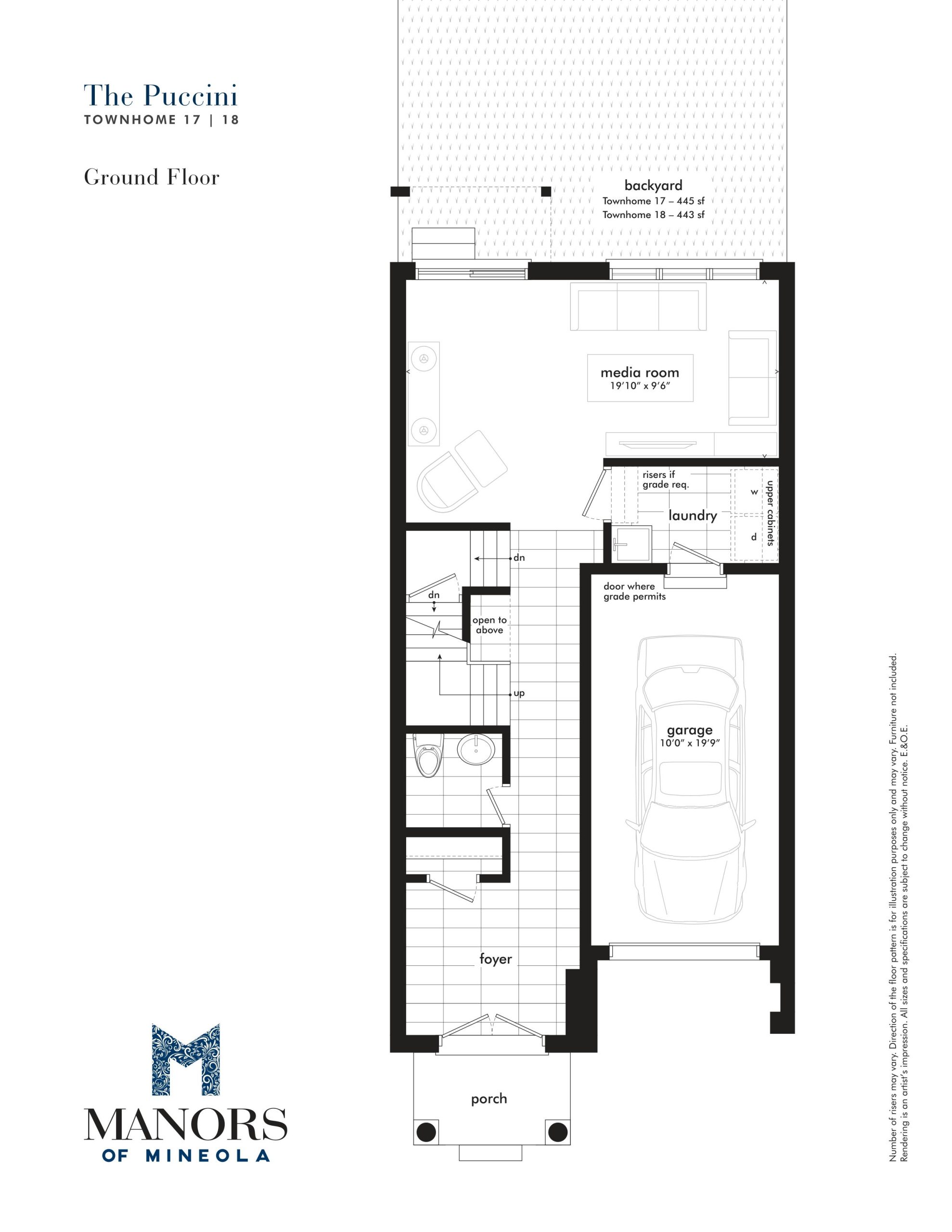 The Puccini floor plan