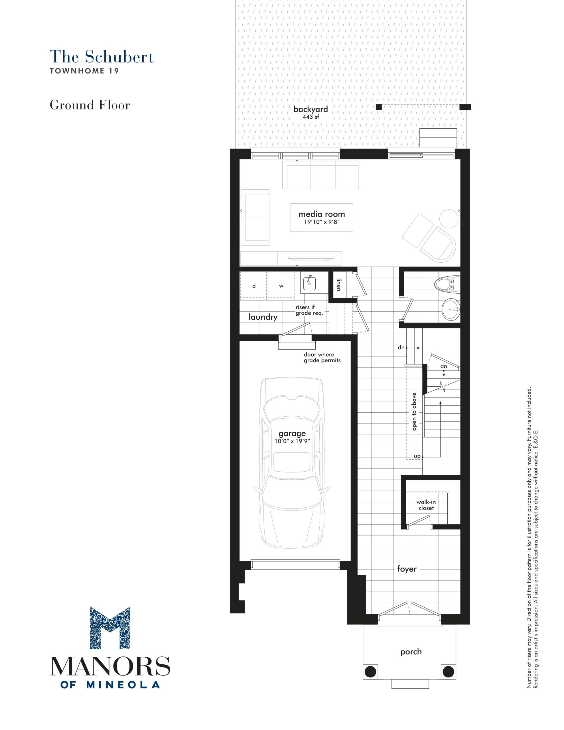 The Schubert floor plan