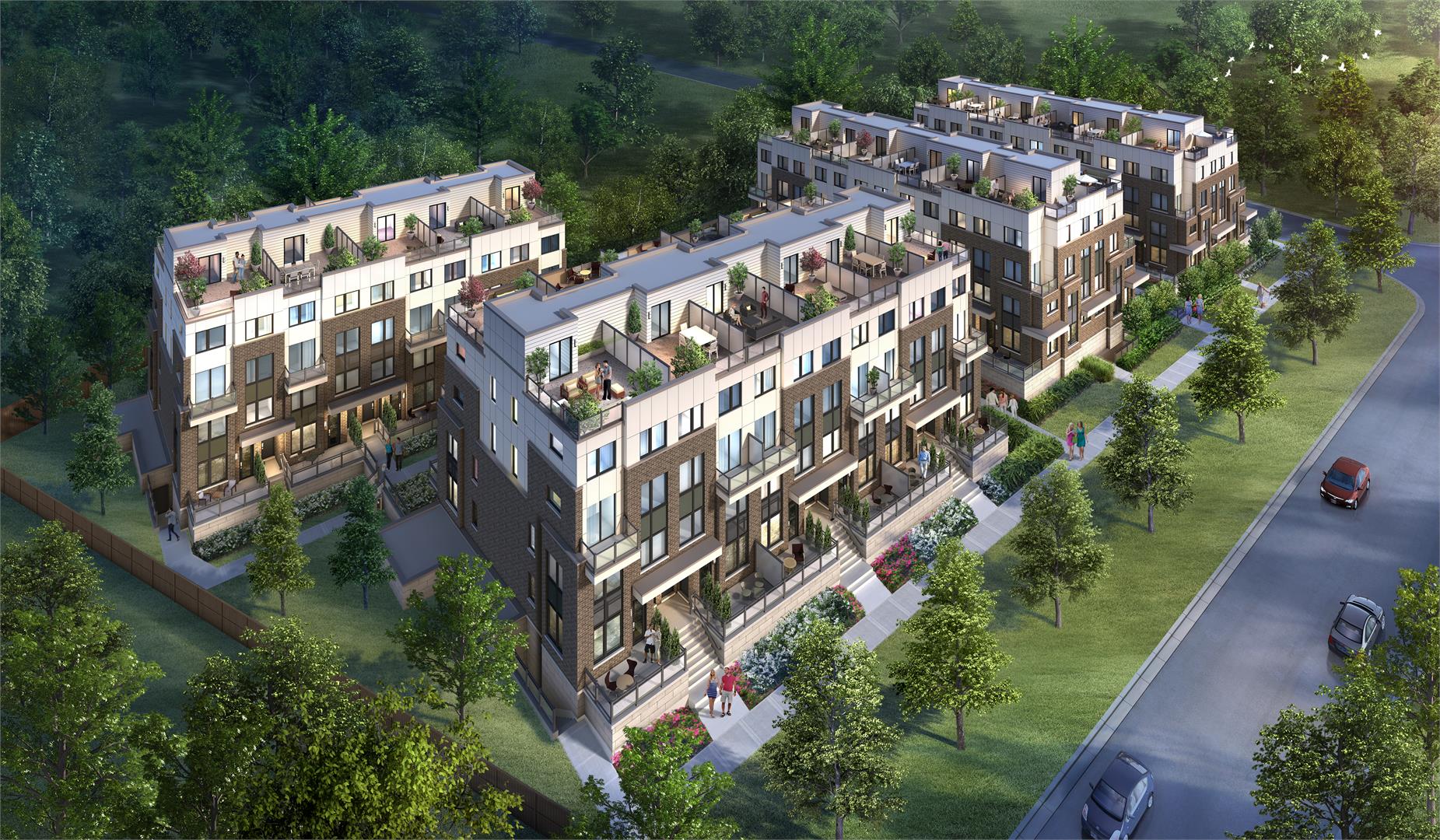 Market District Urban in Pickering — rendering 2