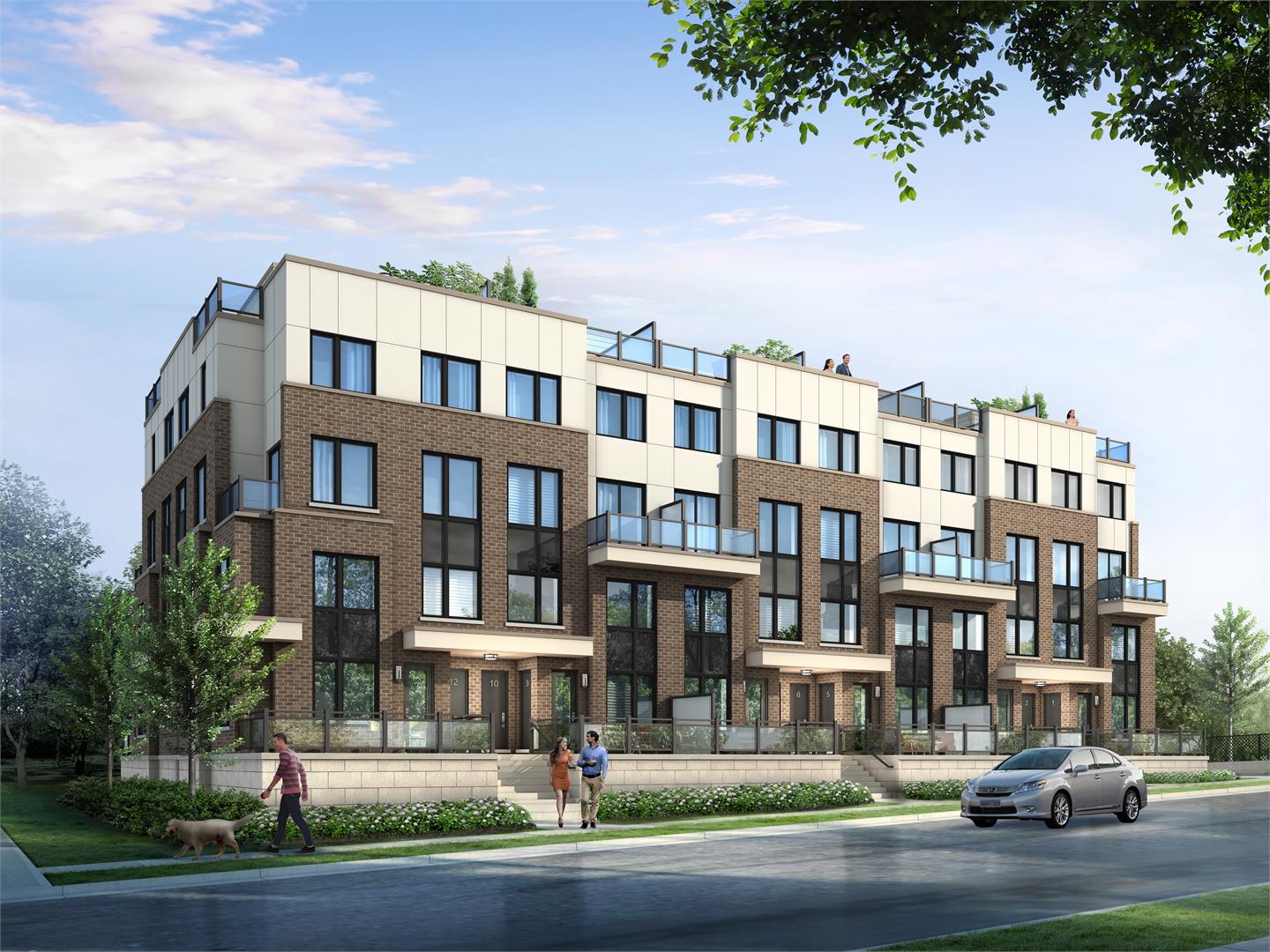 Market District Urban in Pickering — rendering 4
