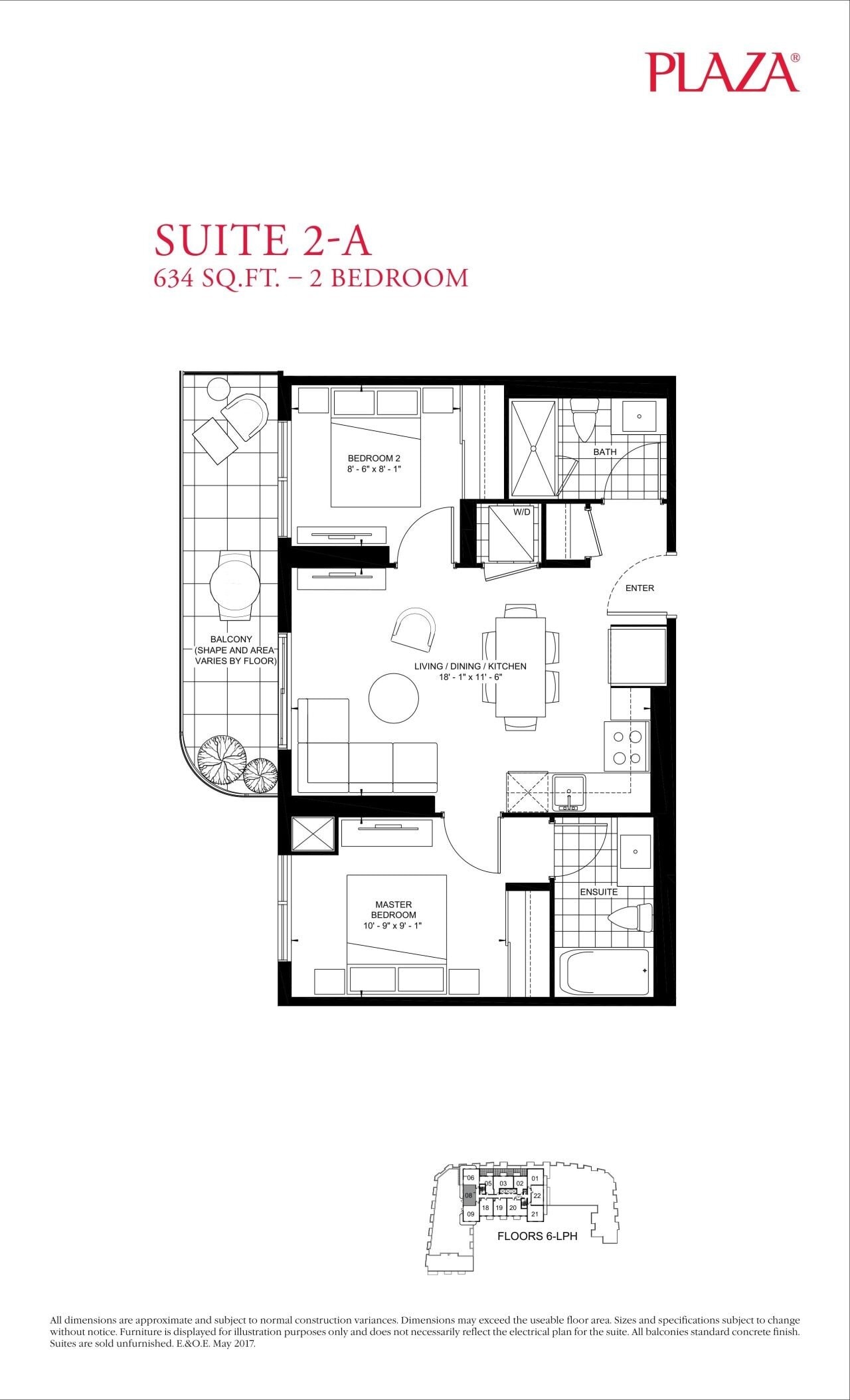 Suite 2-A floor plan