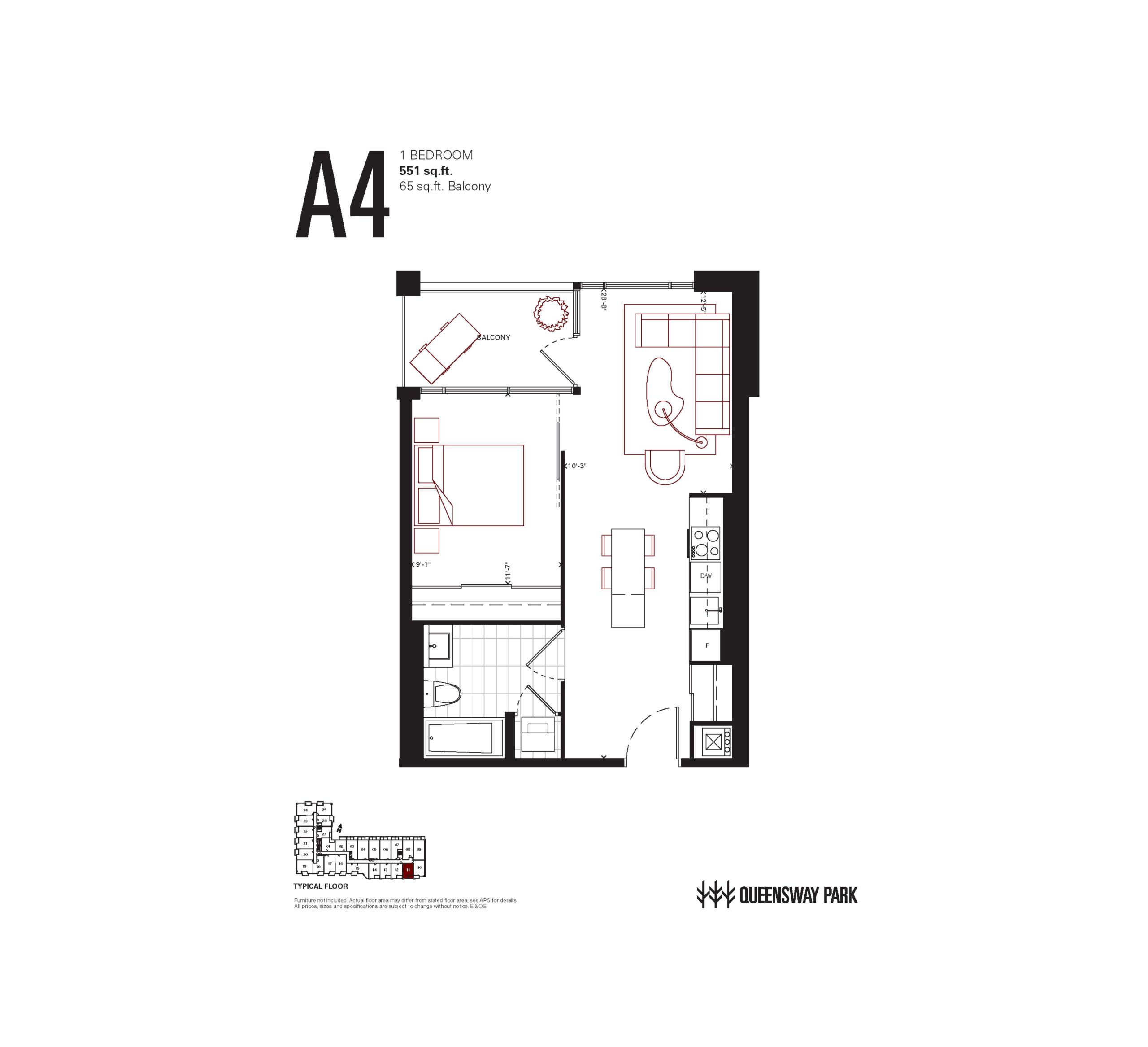 A4 floor plan