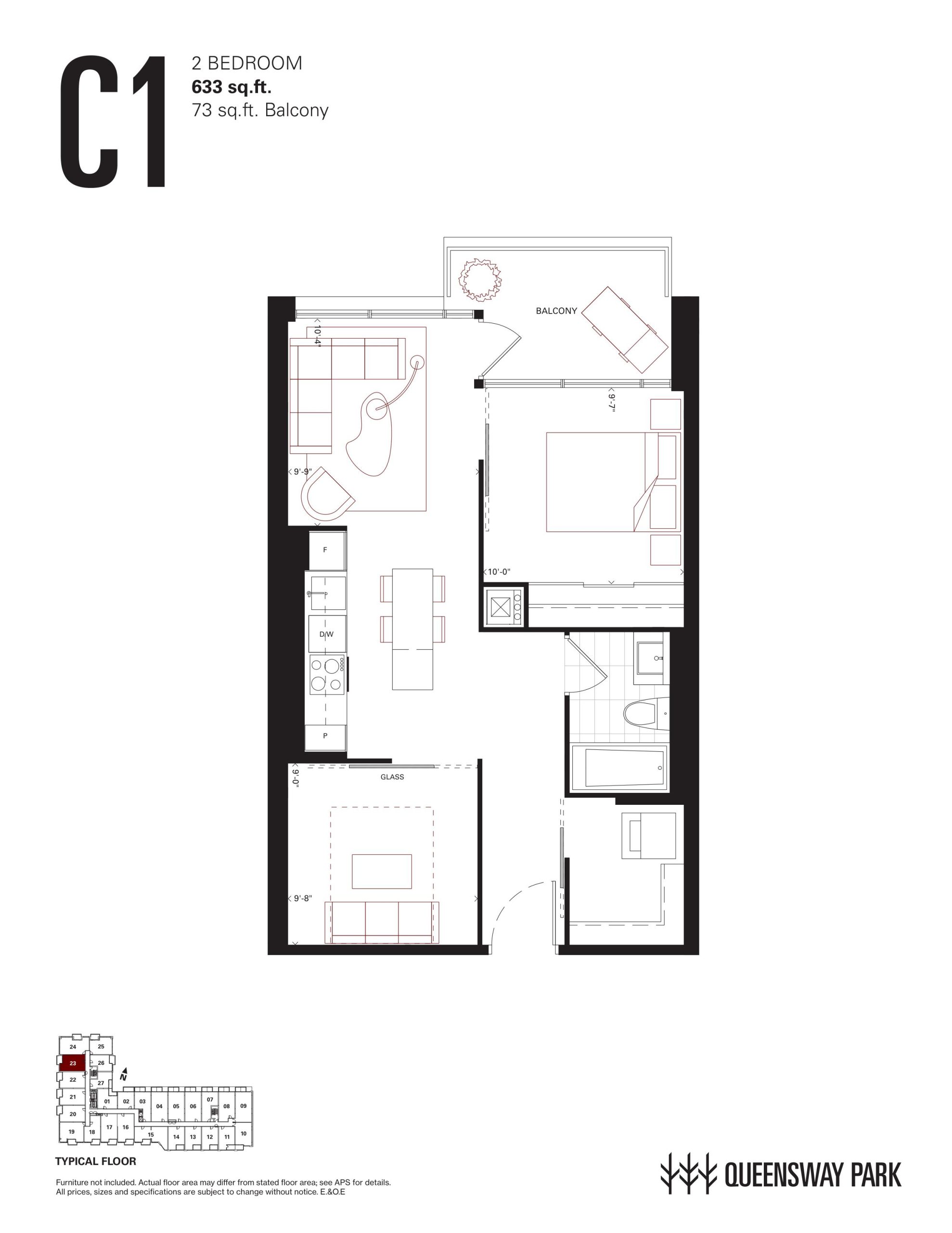 C1 floor plan