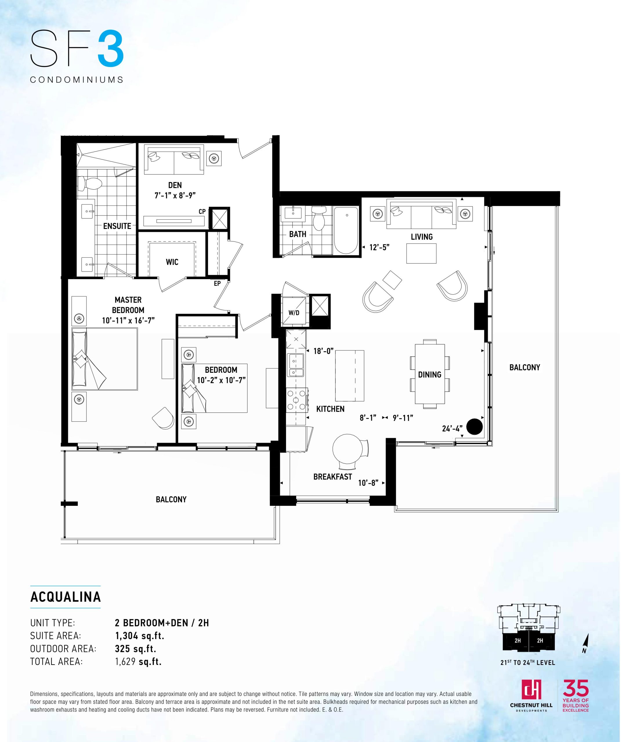 Acqualina floor plan