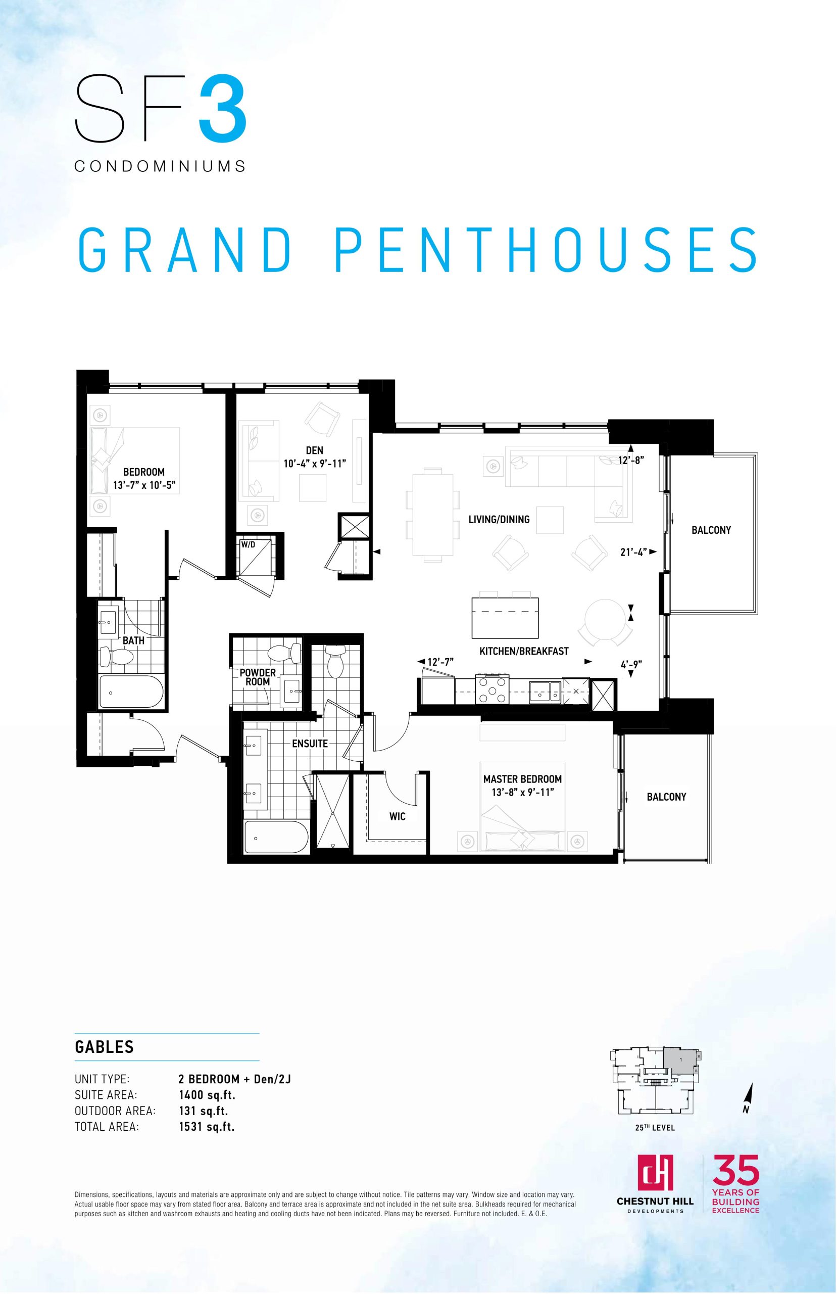 Gables floor plan