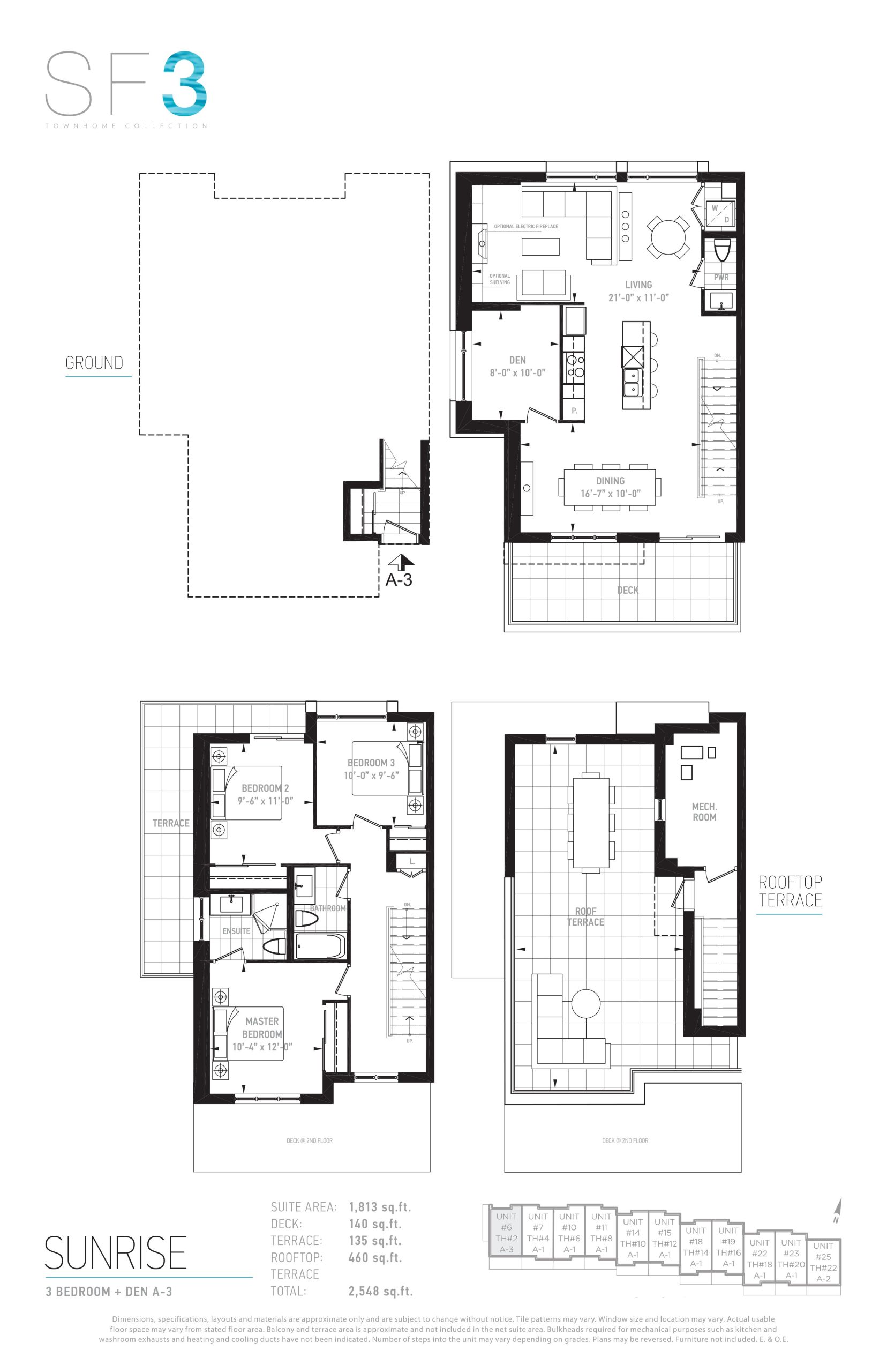 Sunrise floor plan