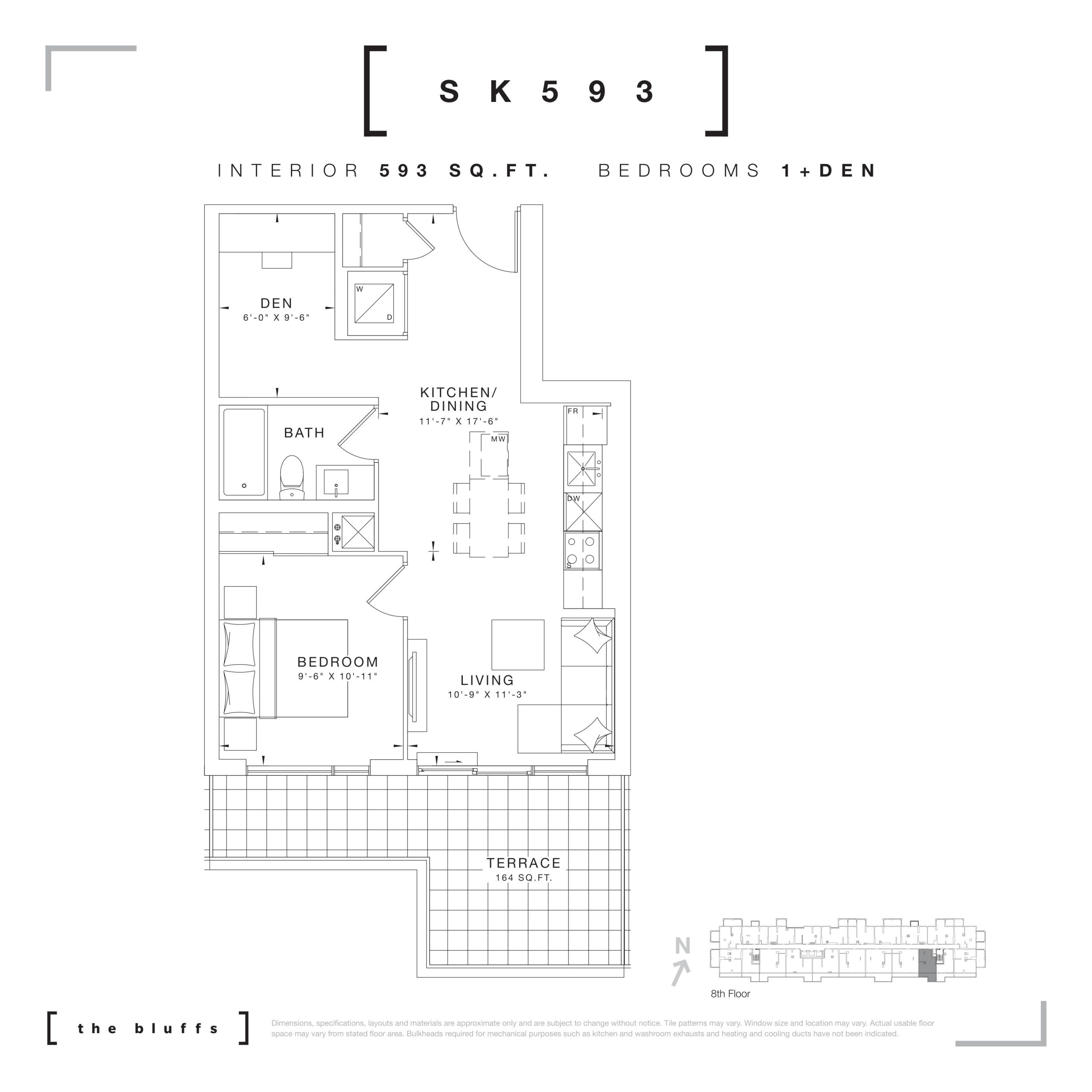SK593 floor plan