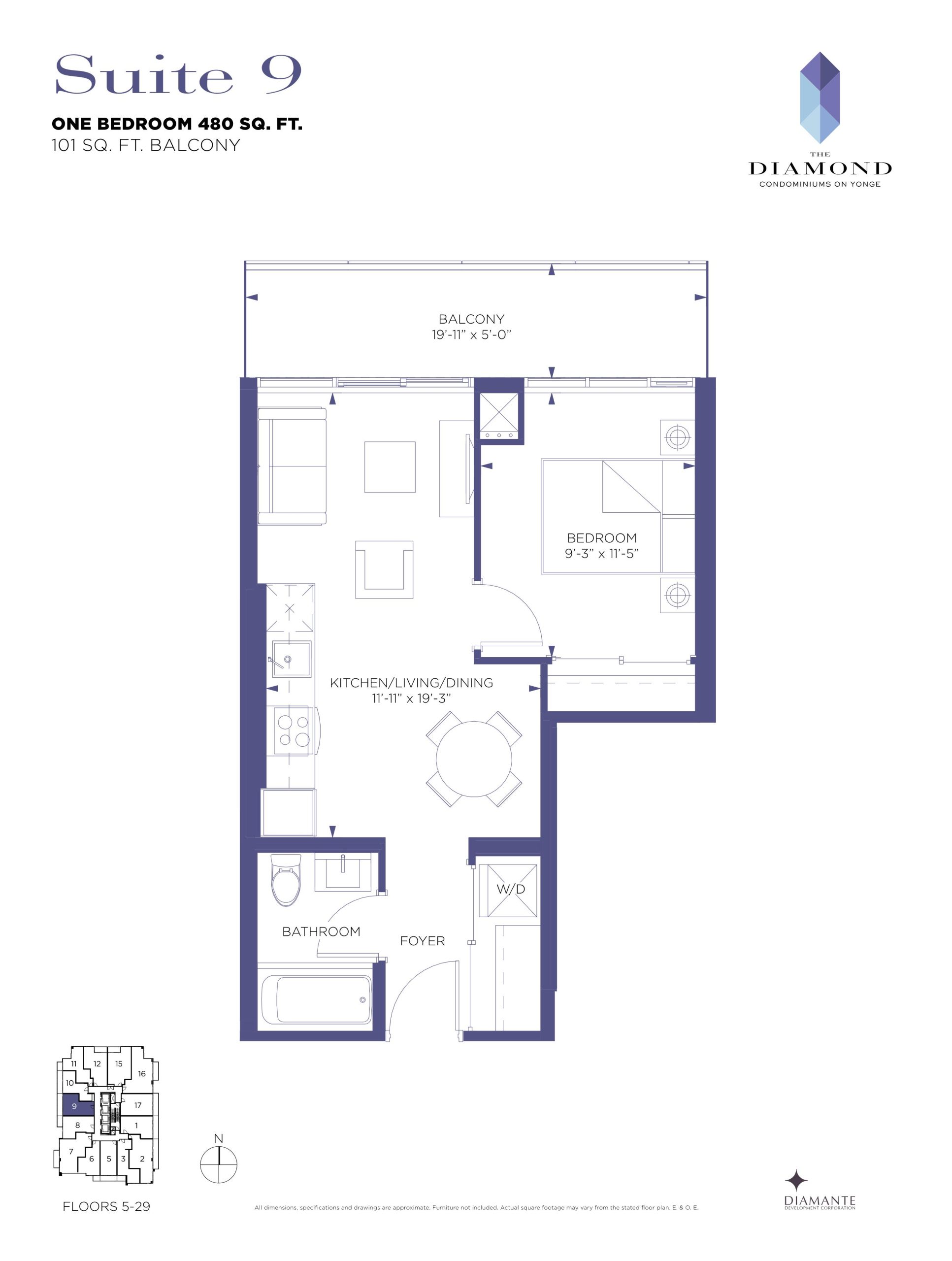 Suite 9 floor plan