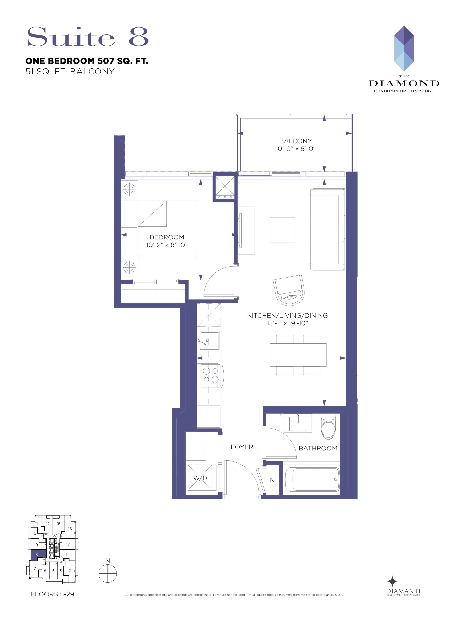 Suite 8 floor plan