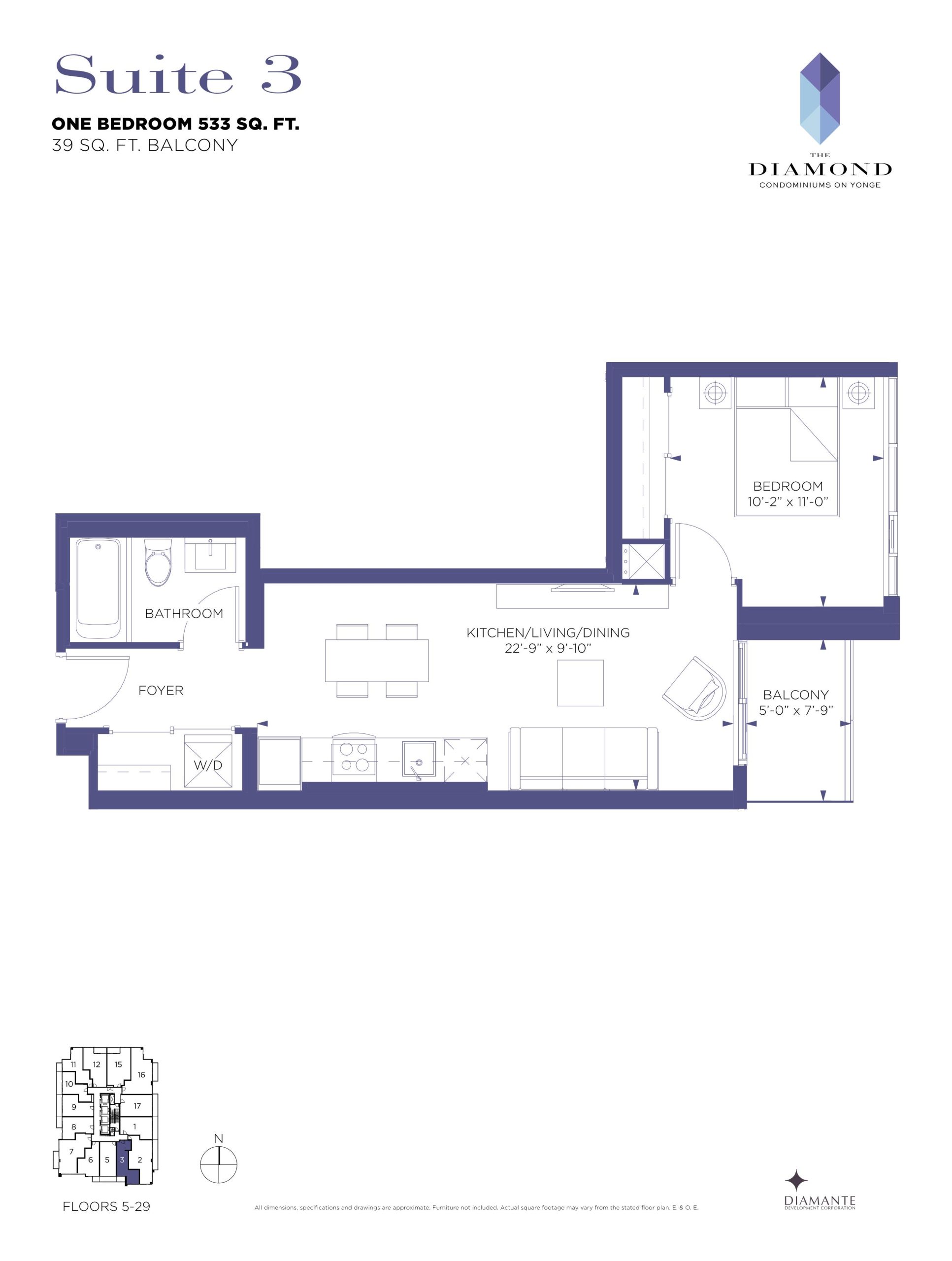 Suite 3 floor plan
