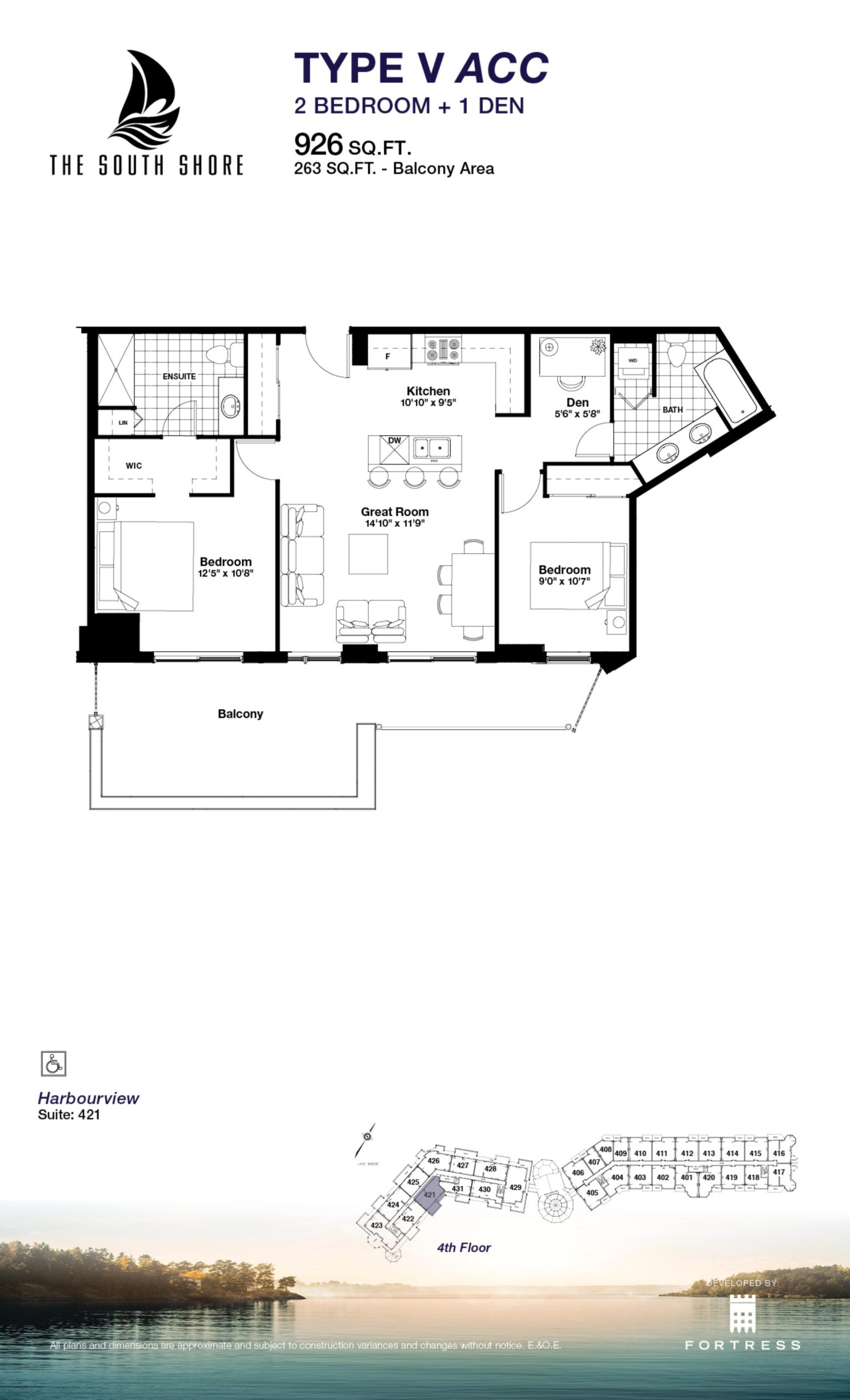 Type V ACC floor plan