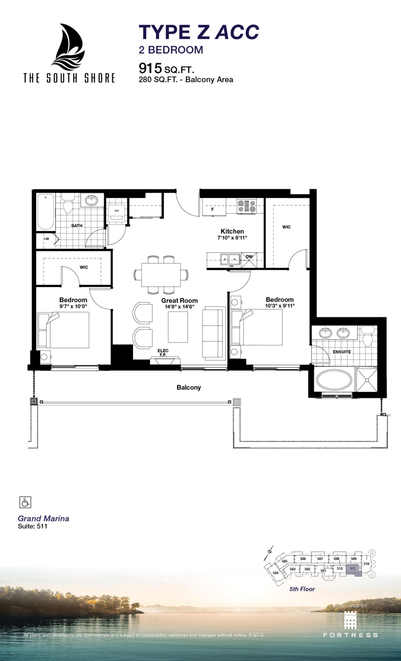 Type Z ACC floor plan