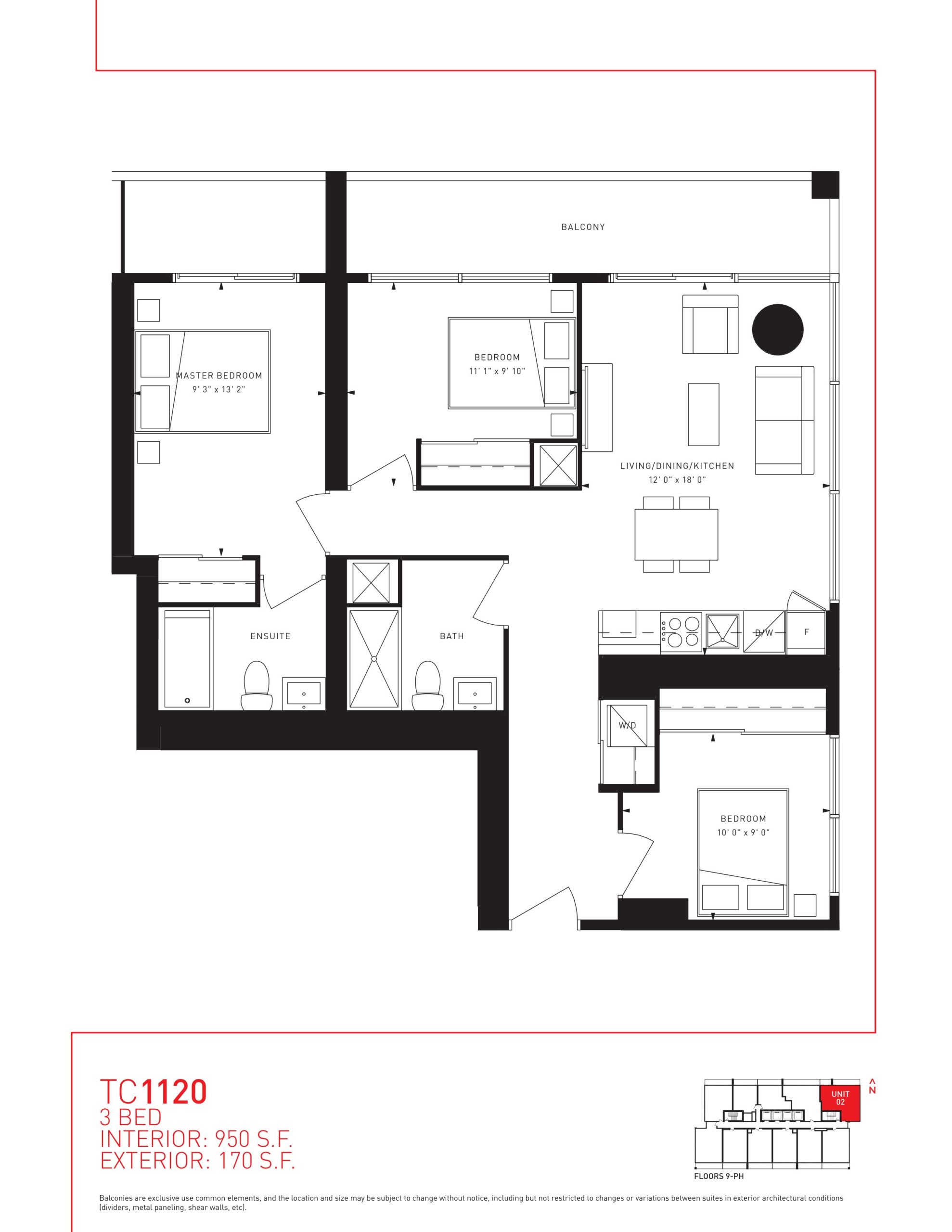 TC1120 floor plan