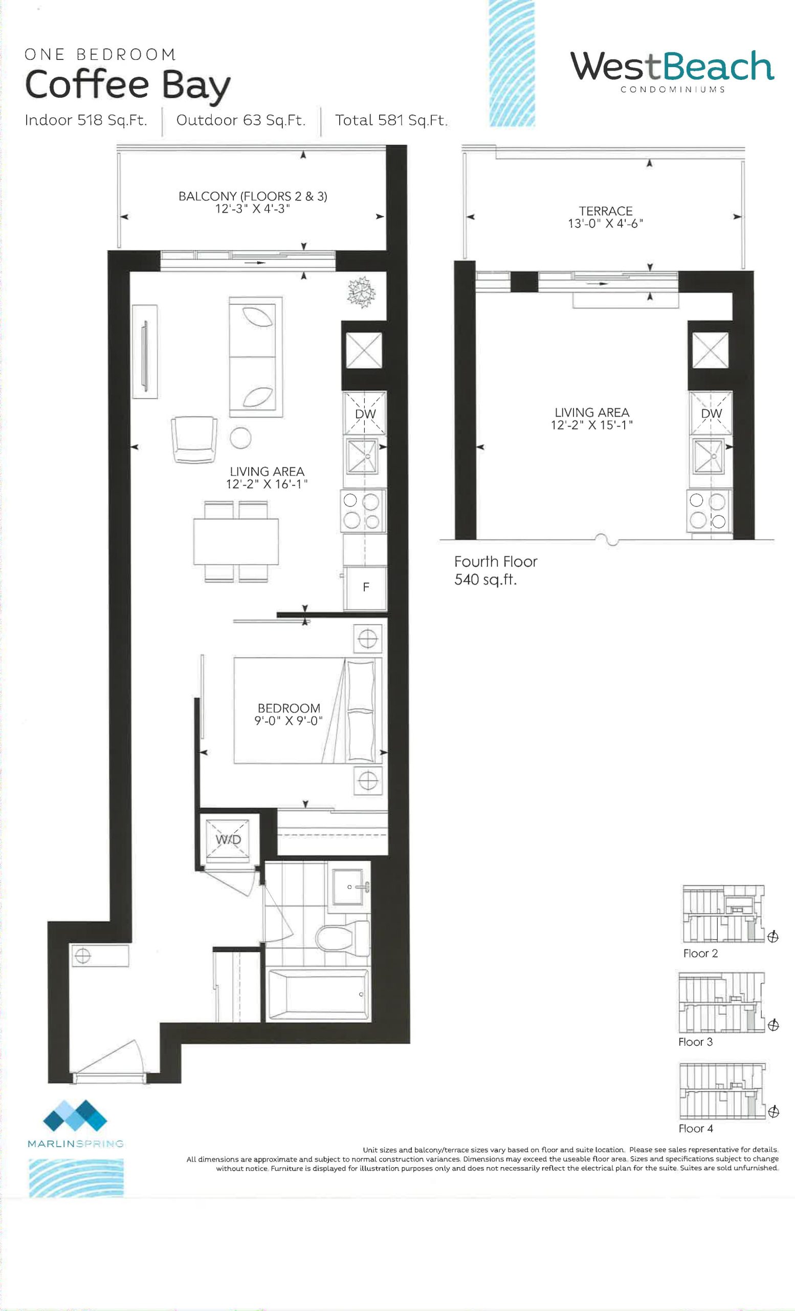Coffee Bay floor plan