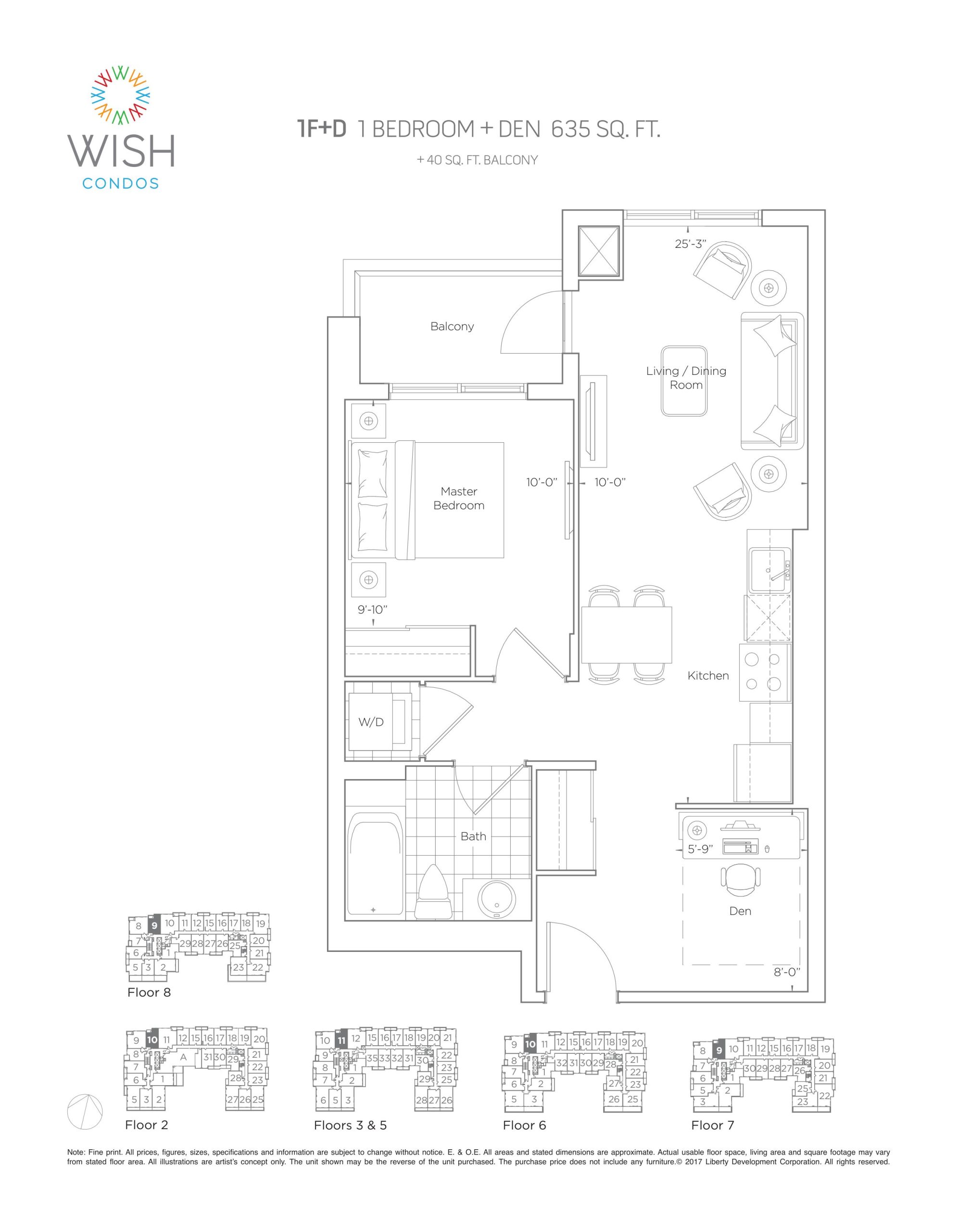 1F+D floor plan