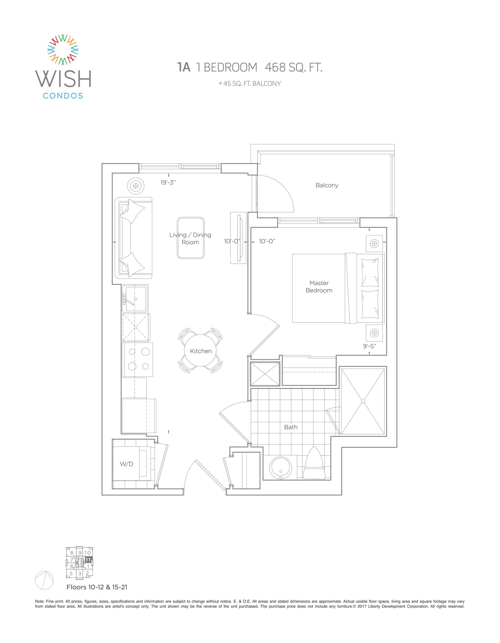 1A floor plan