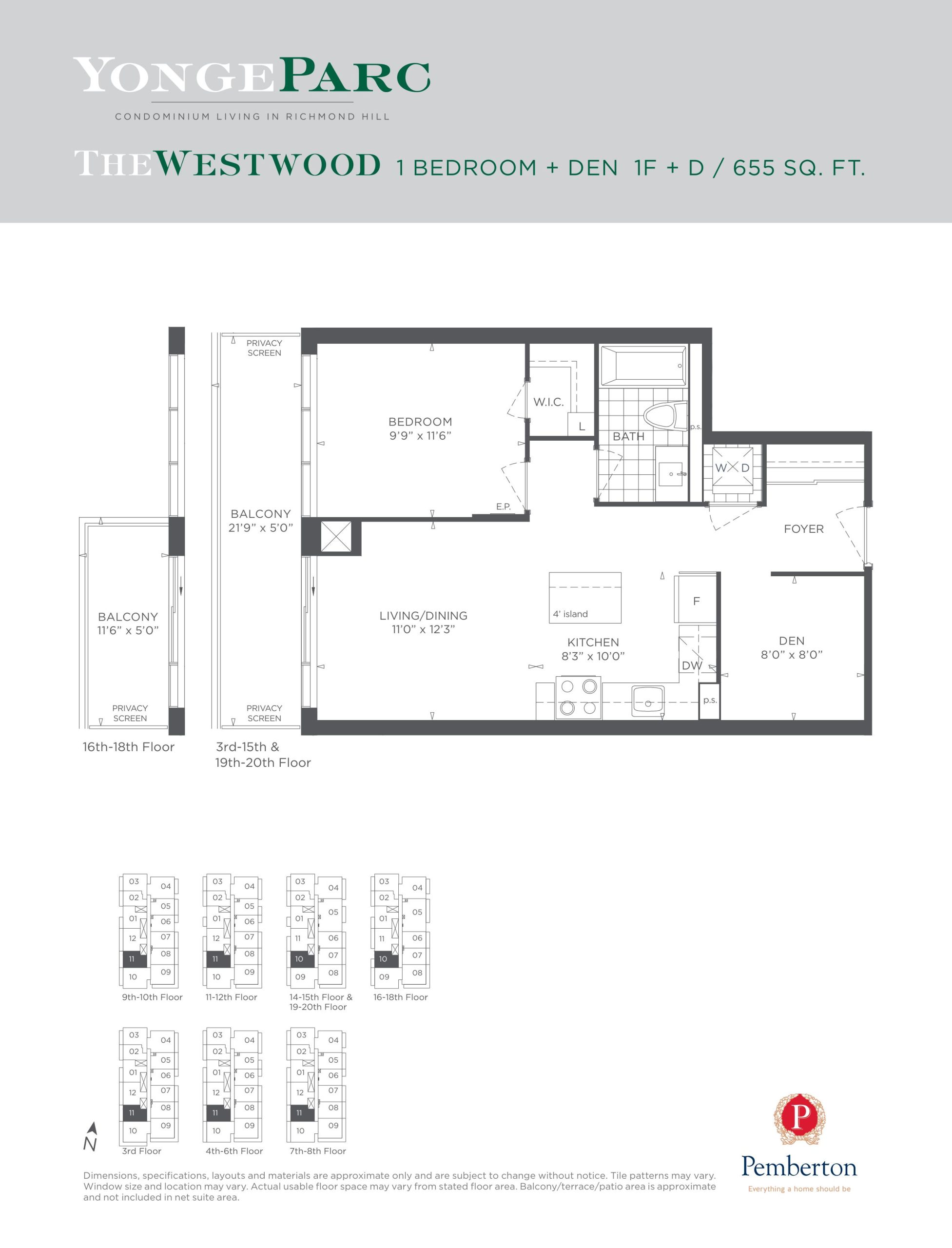 The Westwood floor plan