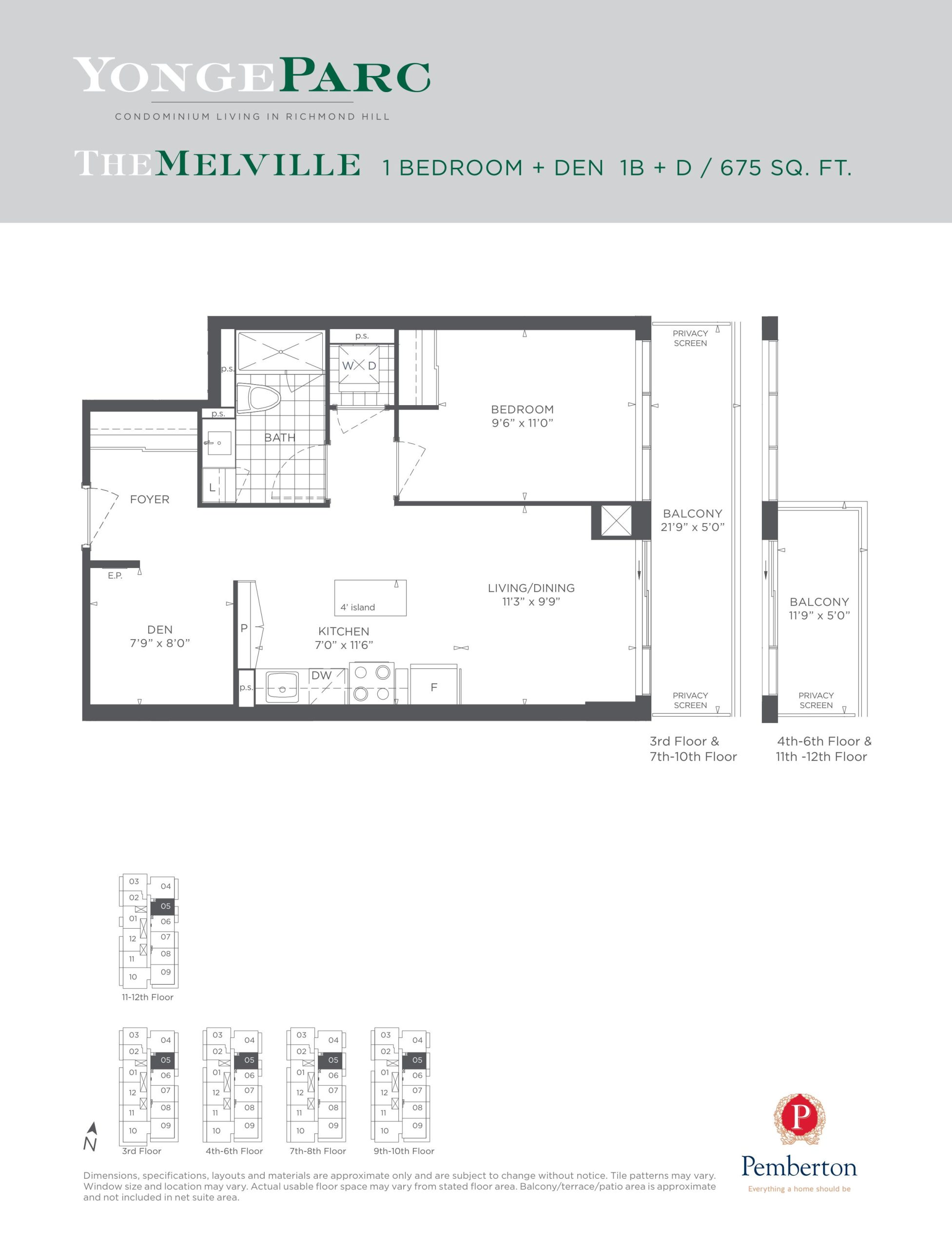 The Melville floor plan