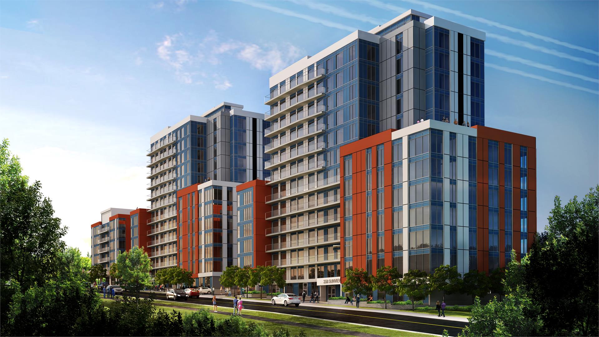 Sunview Suites in Waterloo — rendering 2