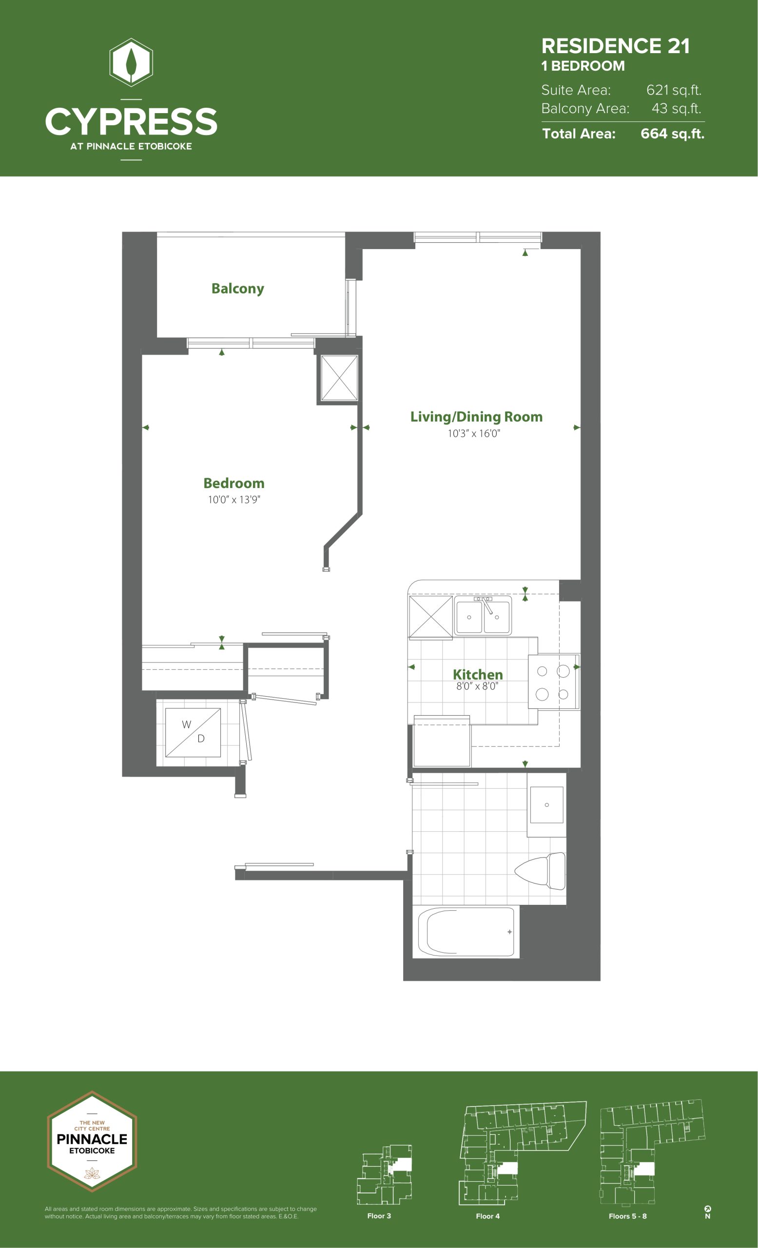 Residence 21 (Podium) floor plan