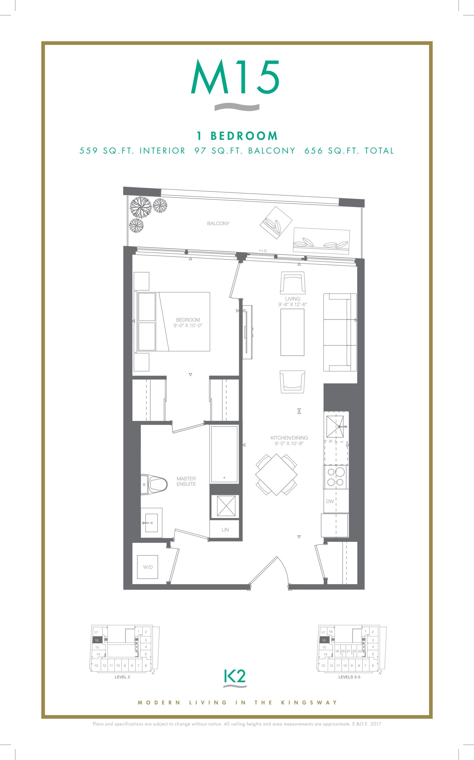 M15 floor plan
