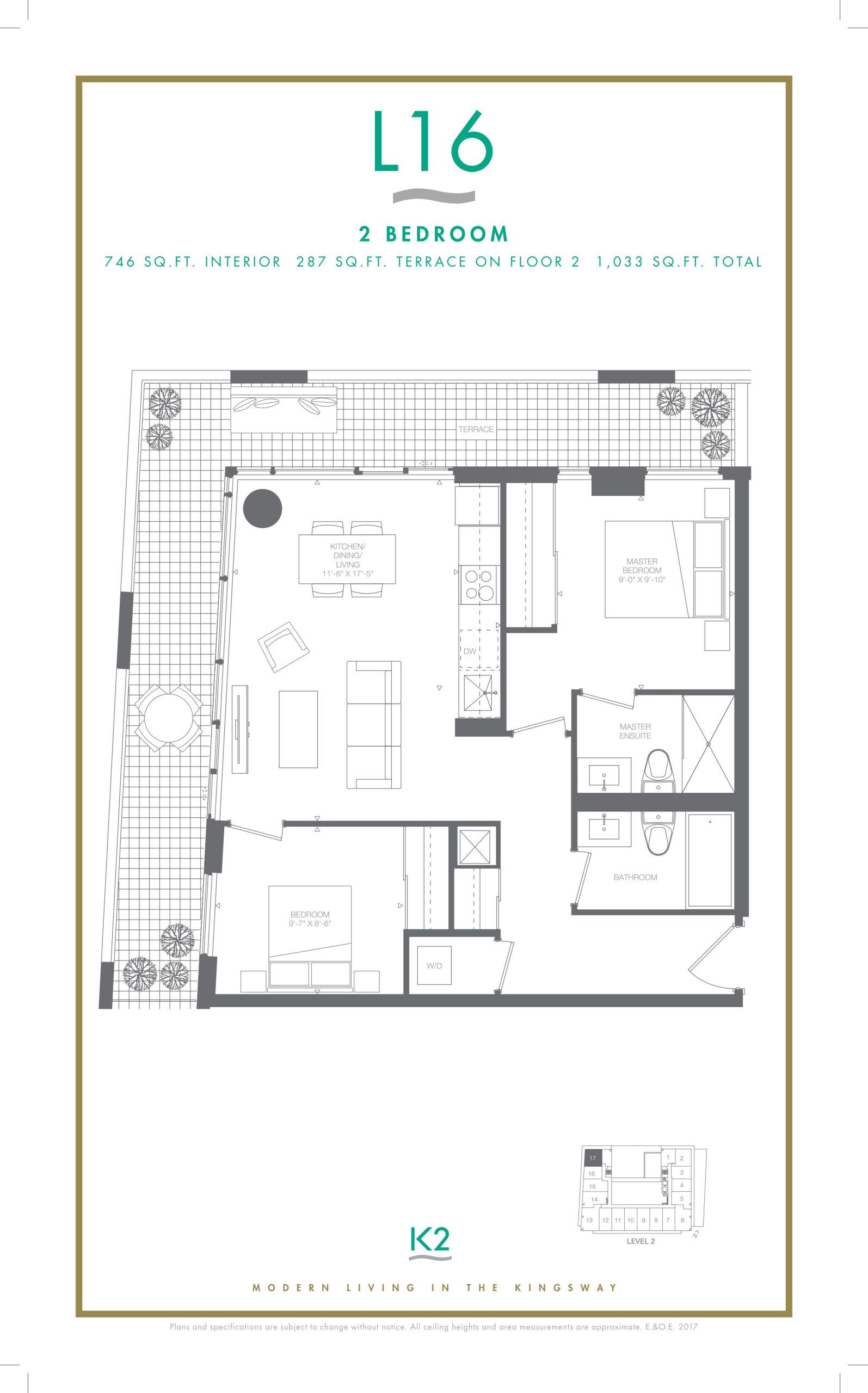 L16 floor plan