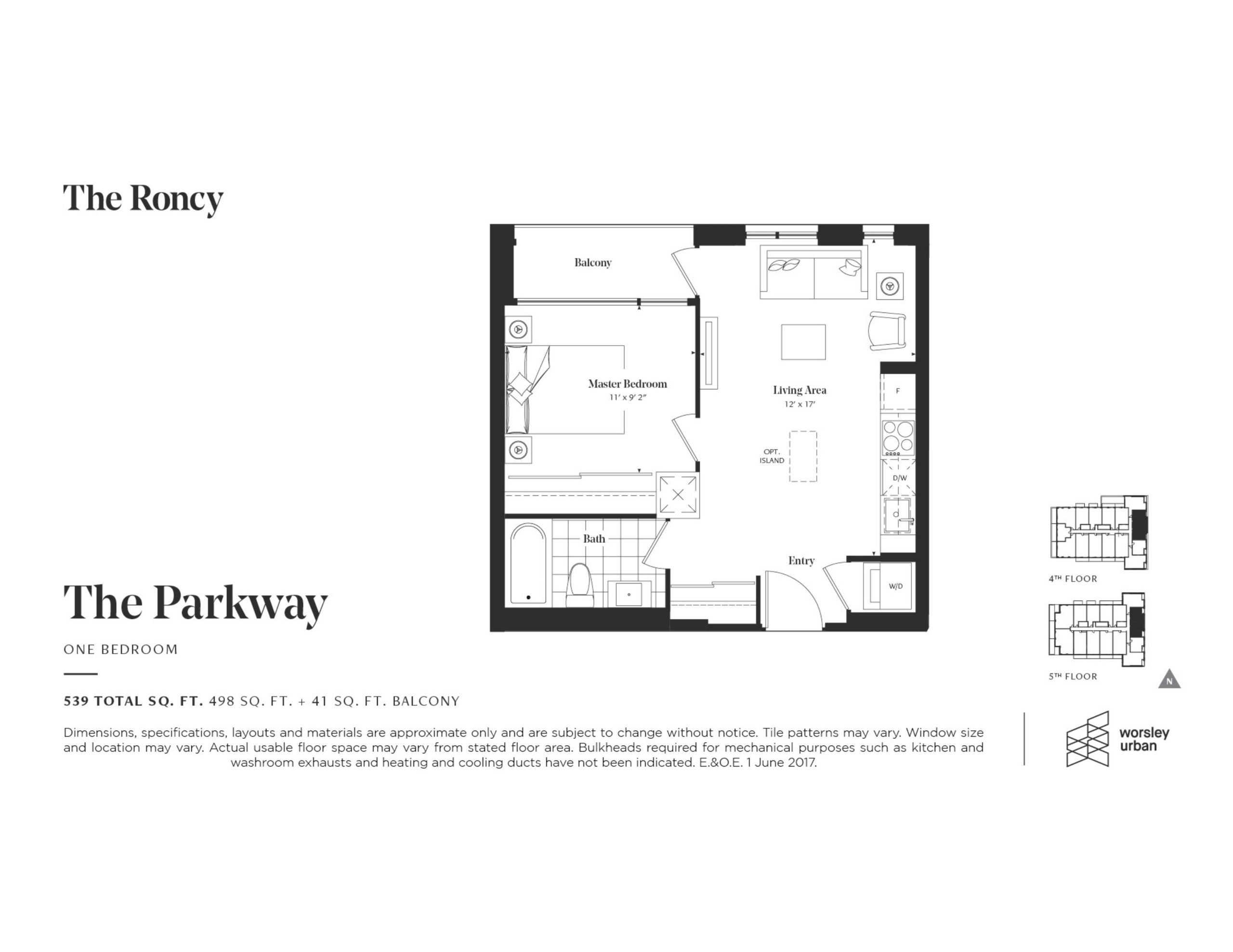 The Parkway floor plan