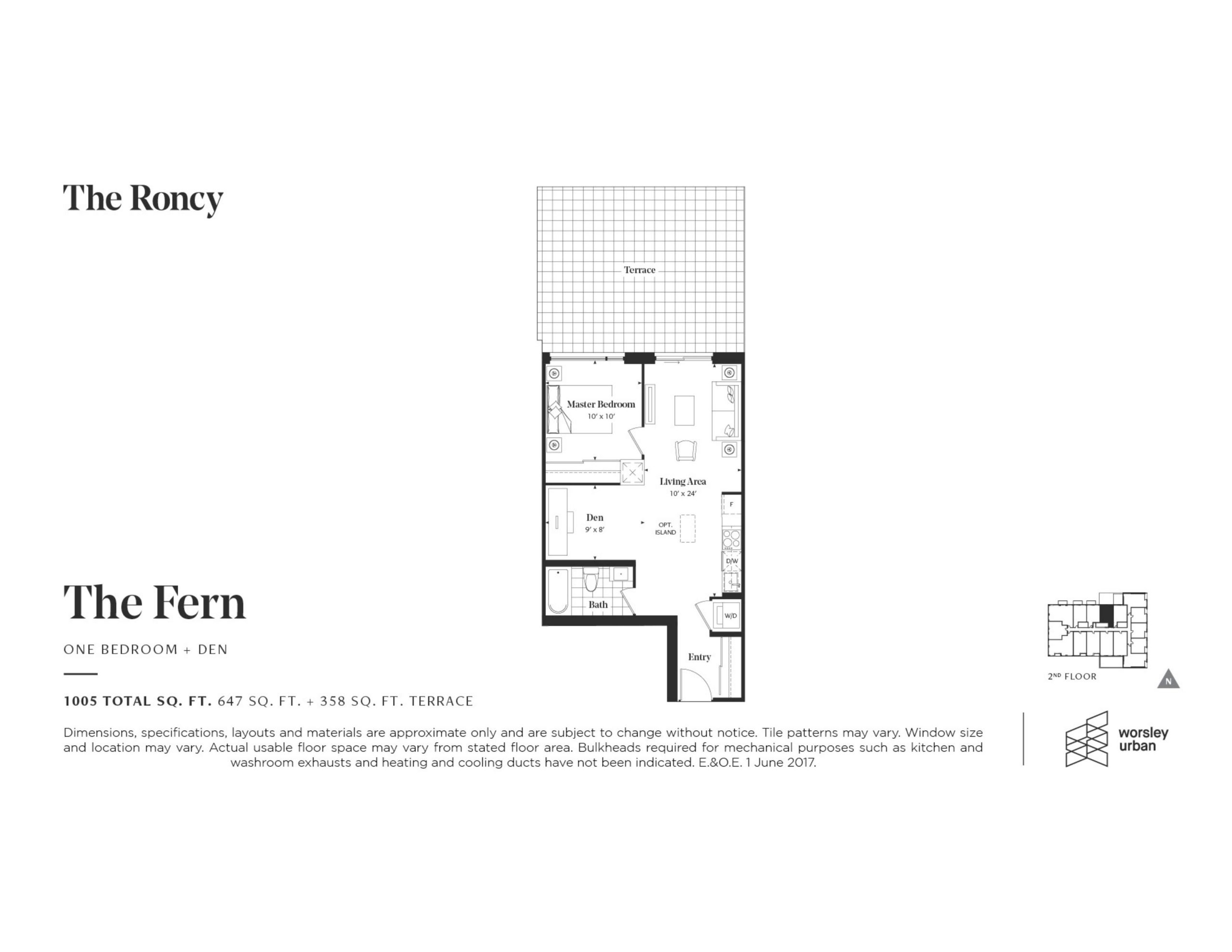 The Fern floor plan