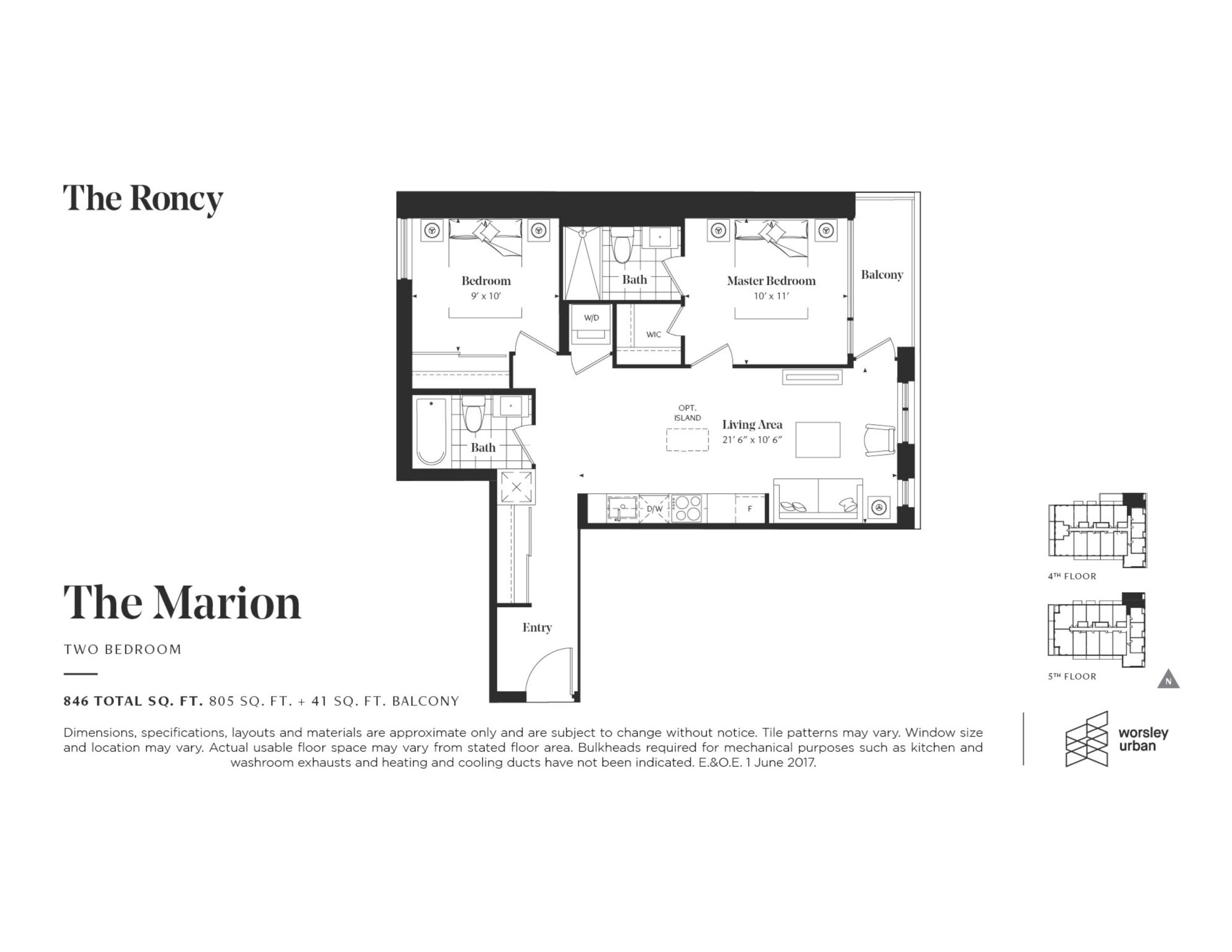 The Marion floor plan