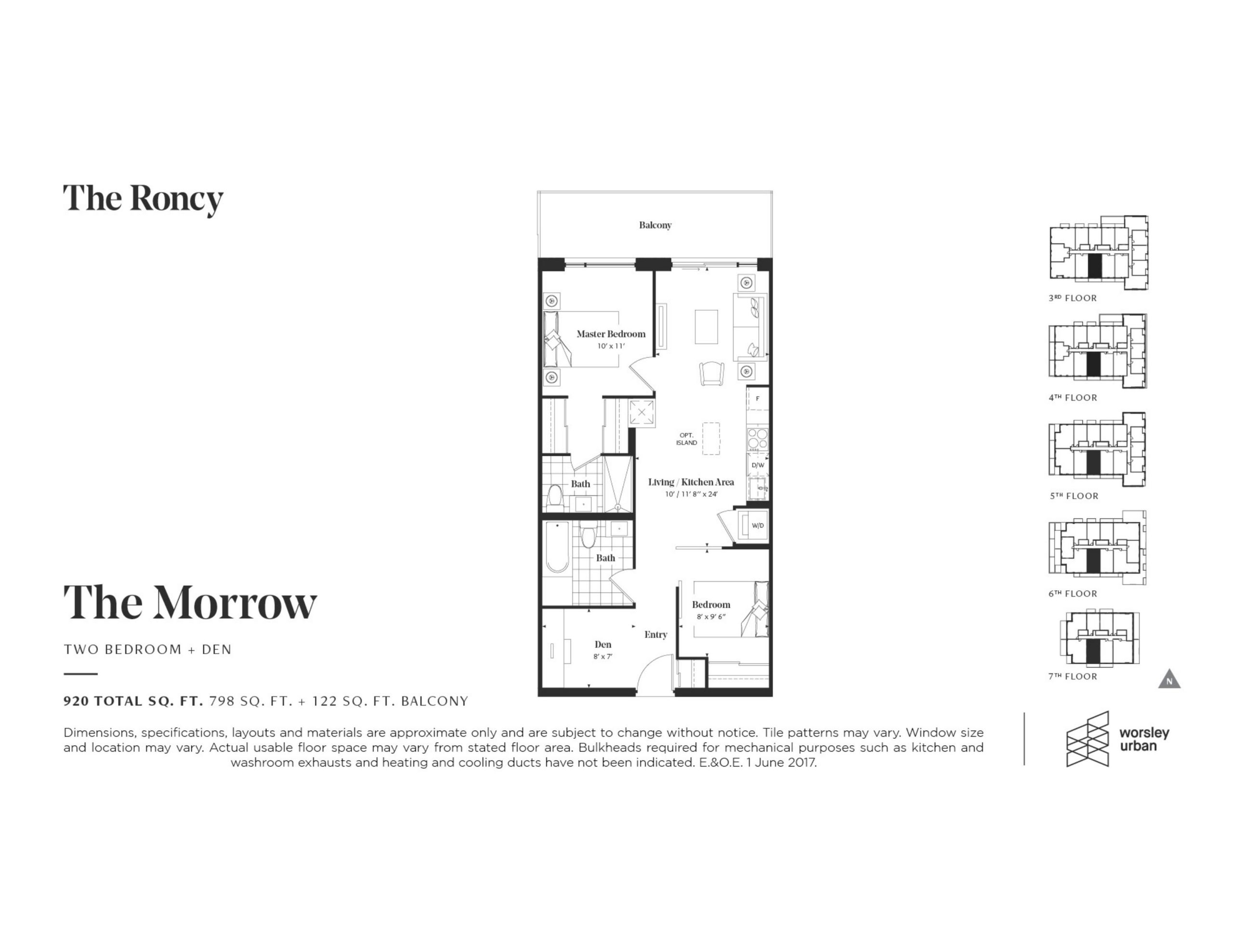 The Morrow floor plan
