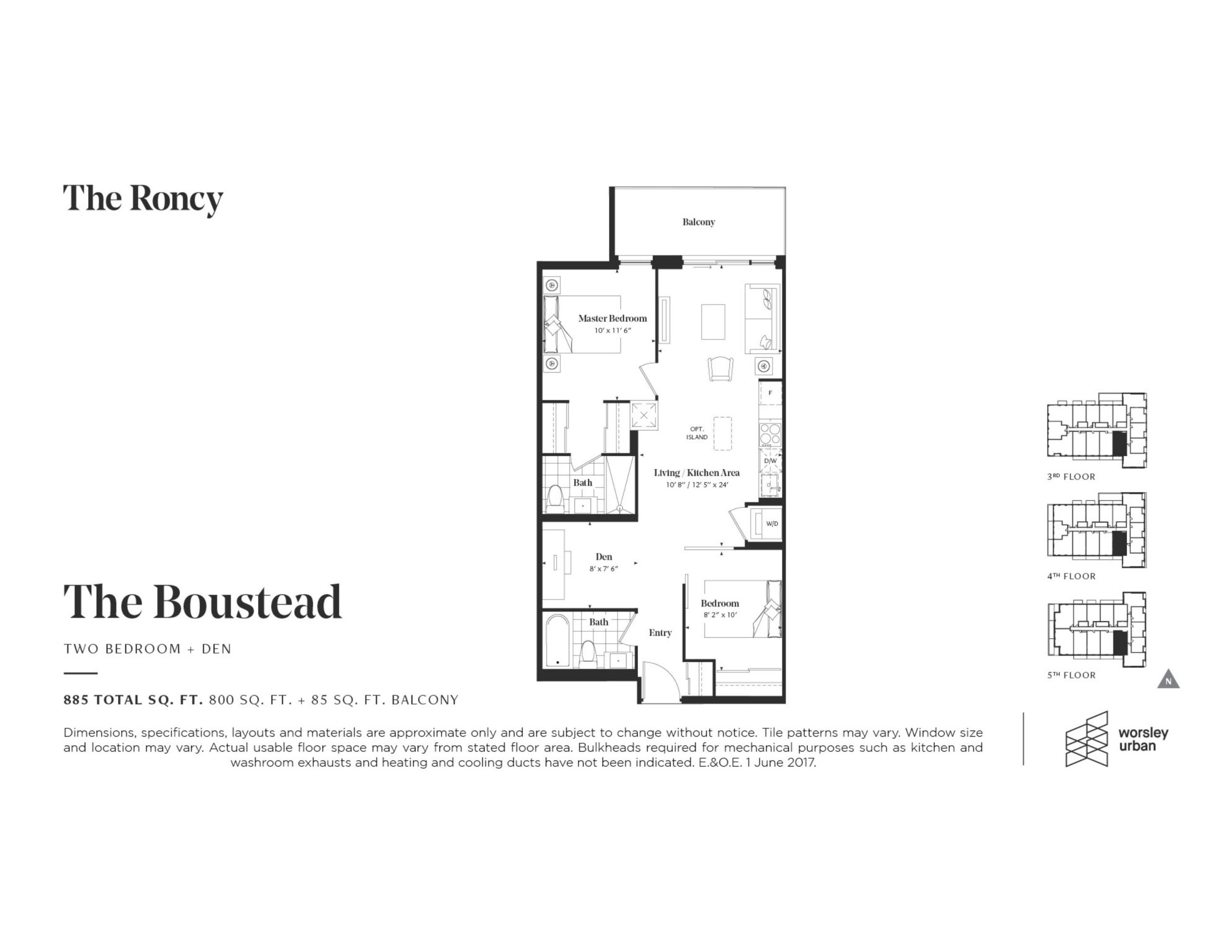 The Boustead floor plan