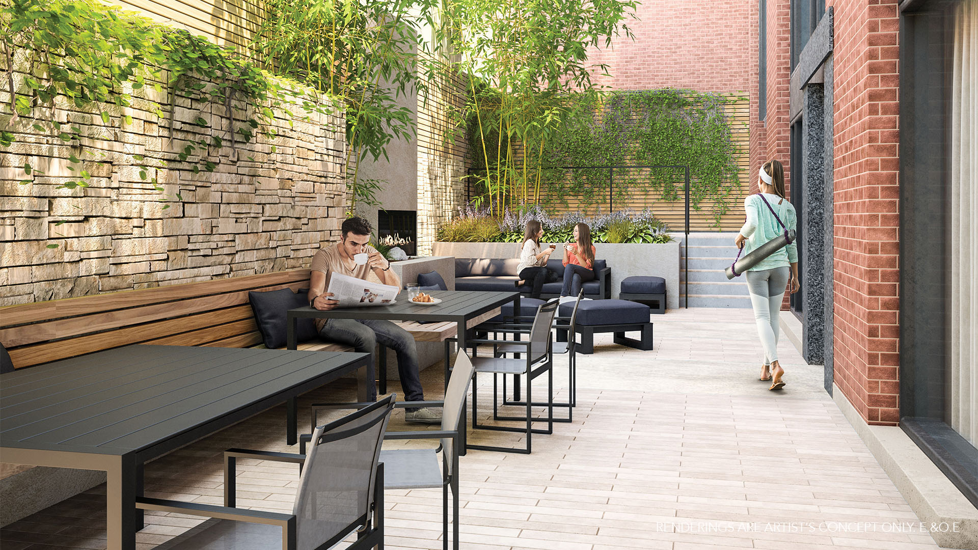 The Roncy in Toronto — rendering 3